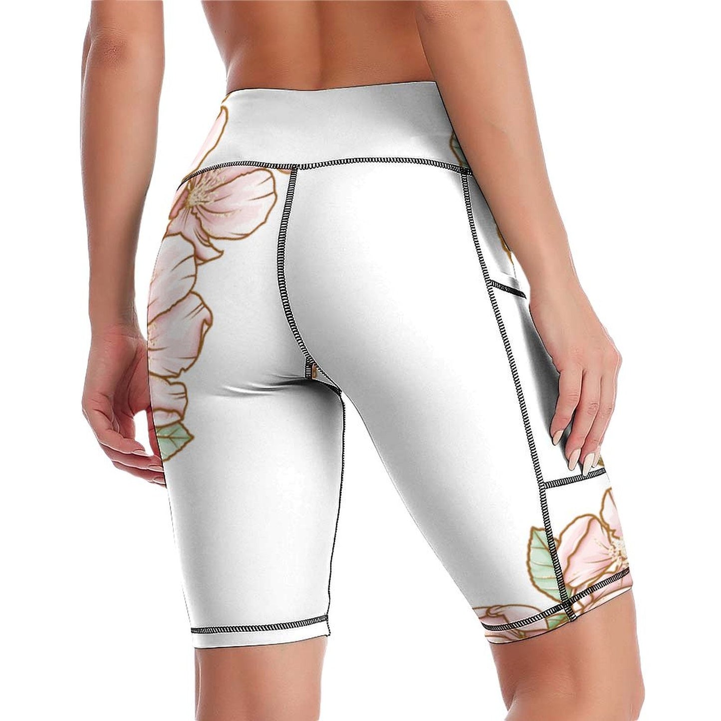 Knee-Length Yoga Shorts