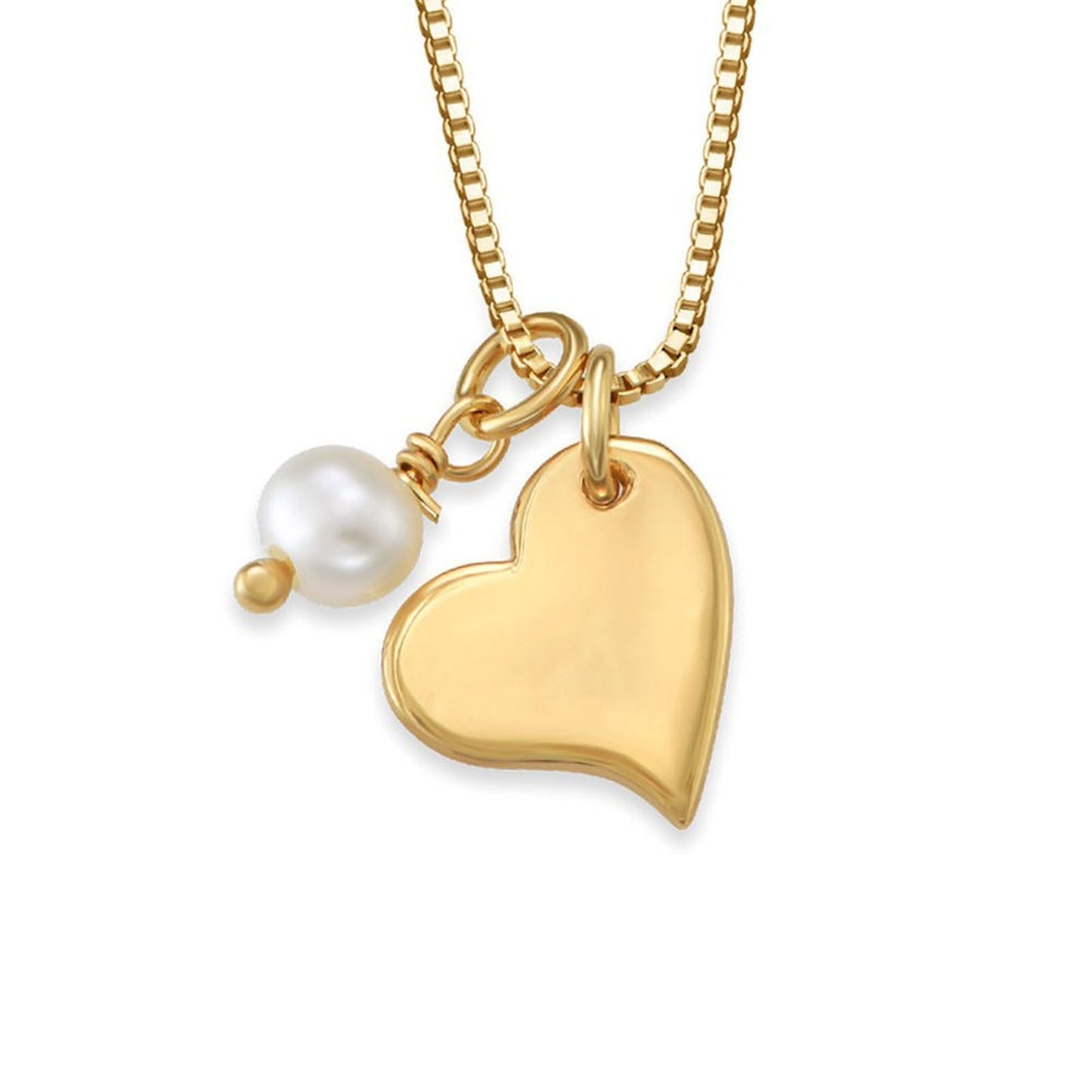 Pearl Heart Necklace