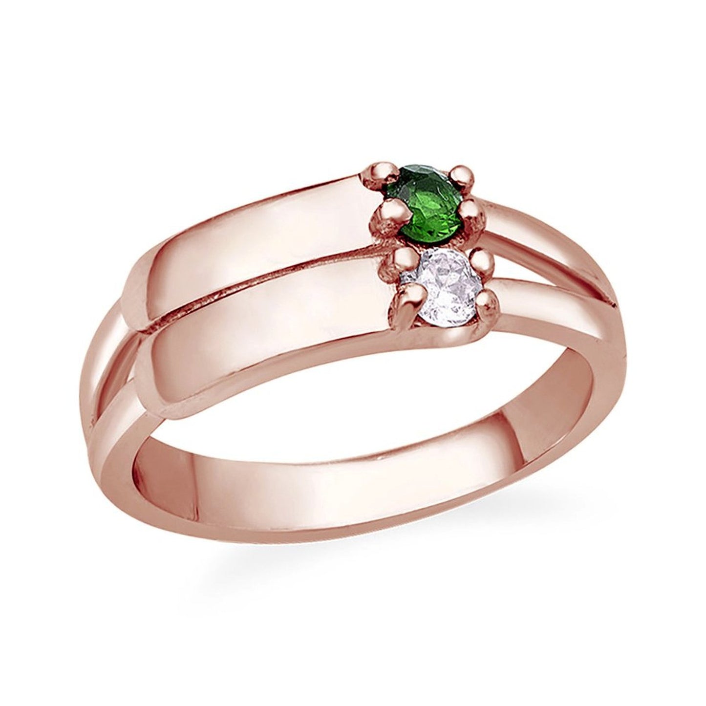 Double Name Ring