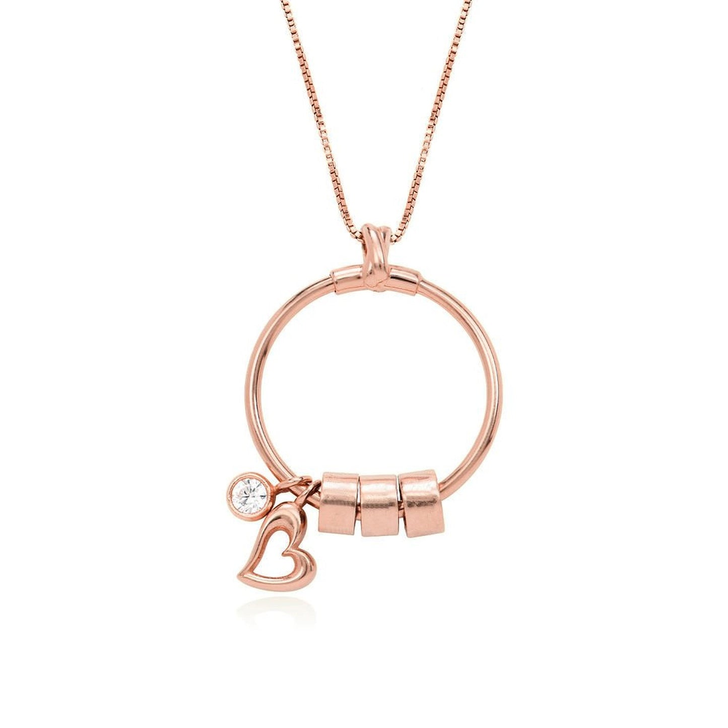 Heart Shaped Ball Necklace