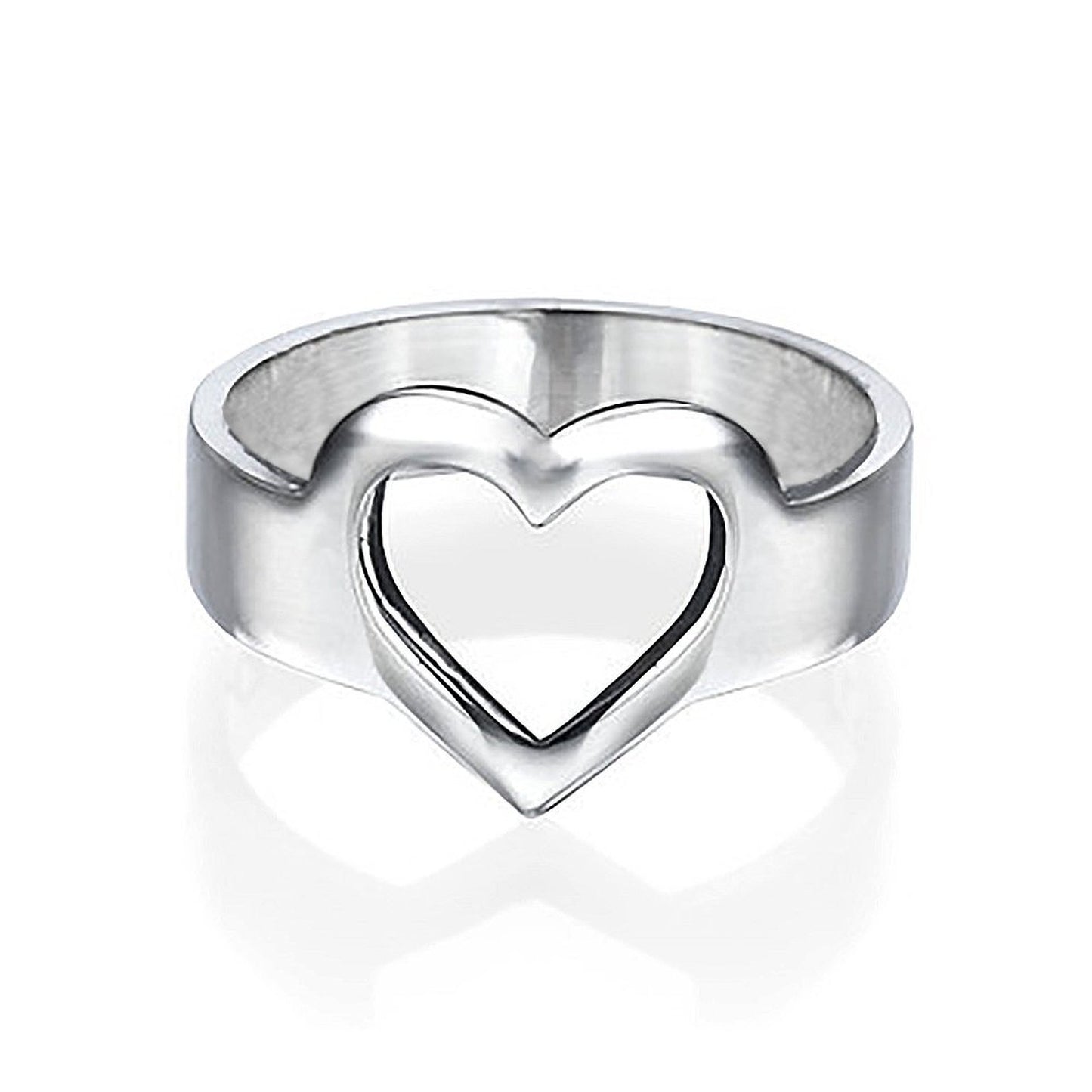 Hollow Heart Ring