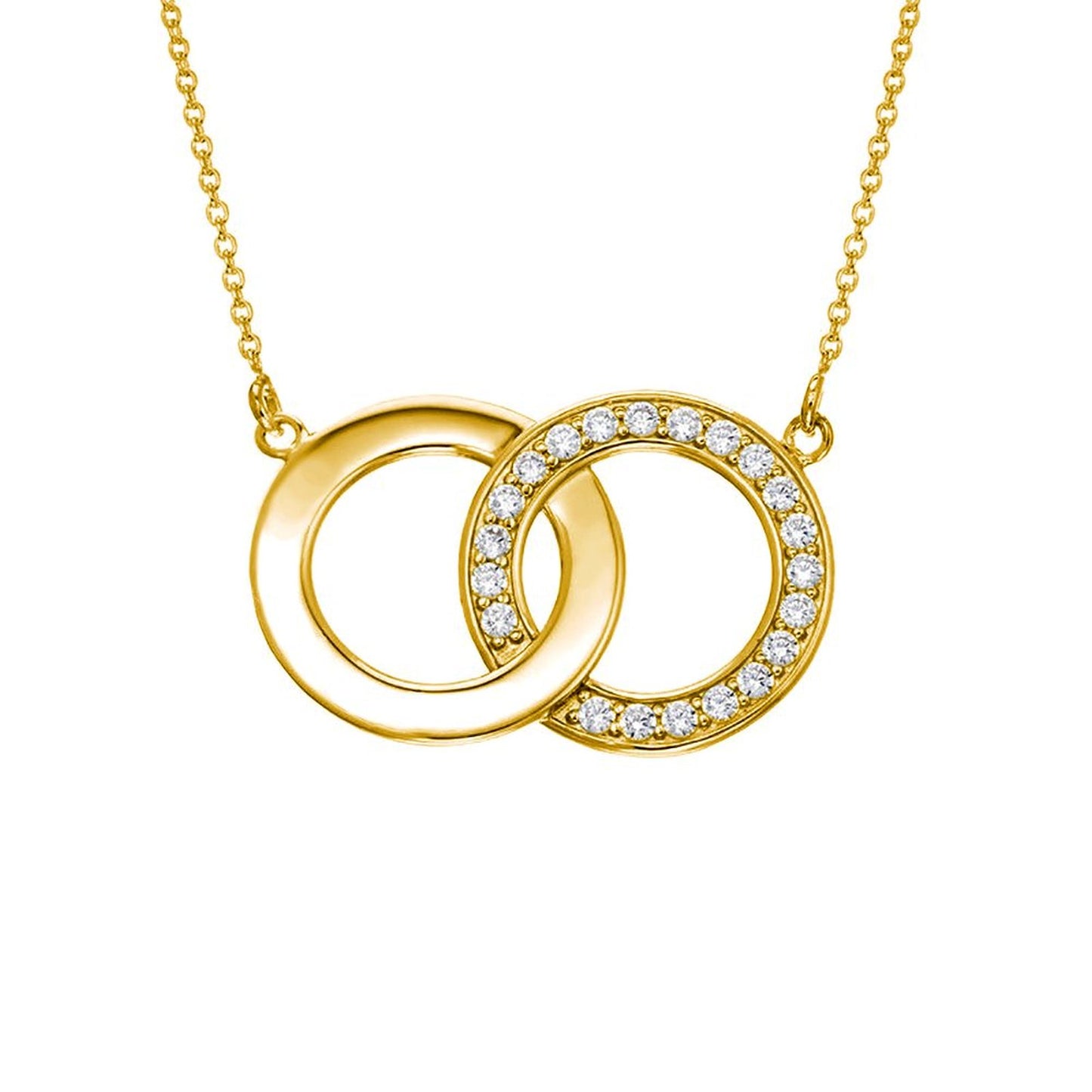 Interlocking Round Necklace