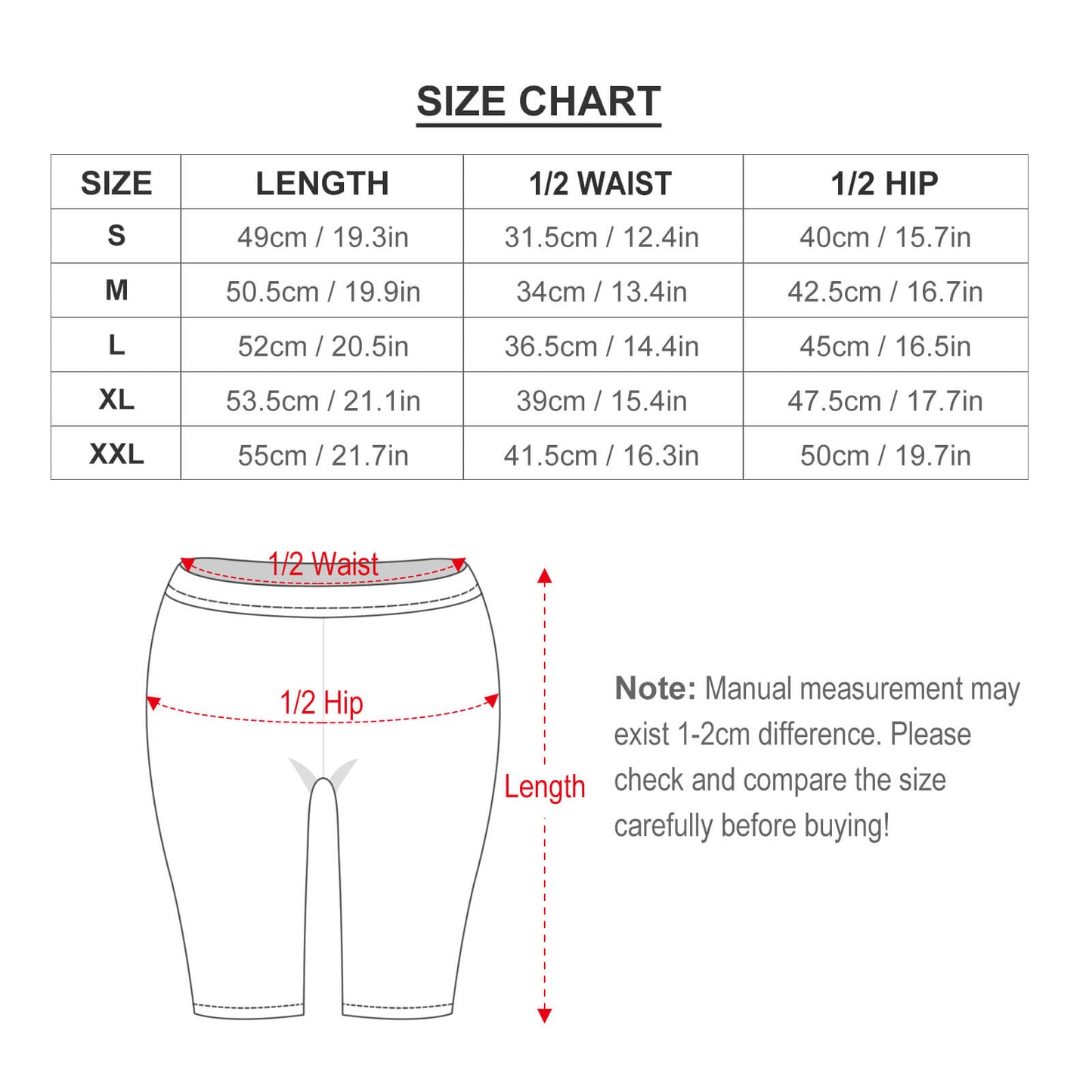 Knee-Length Yoga Shorts