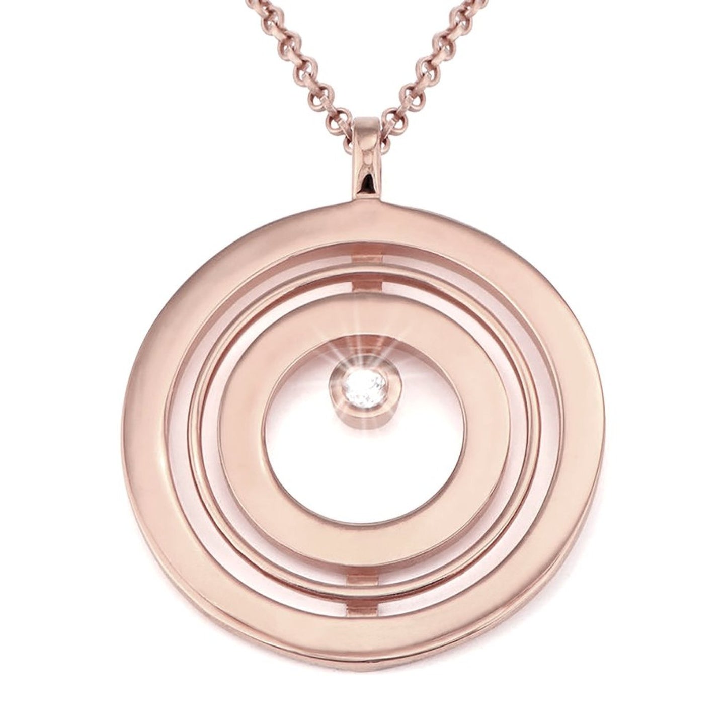 Diamond Ring Necklace