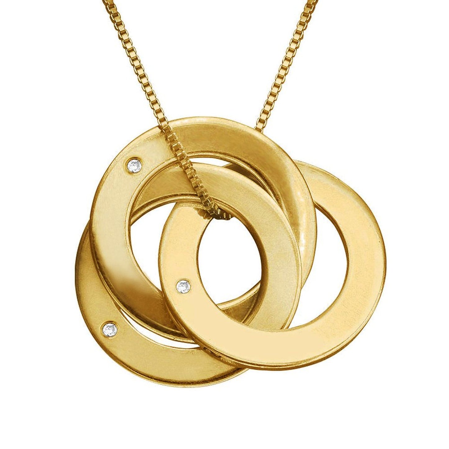Multi Piece Ring Necklace