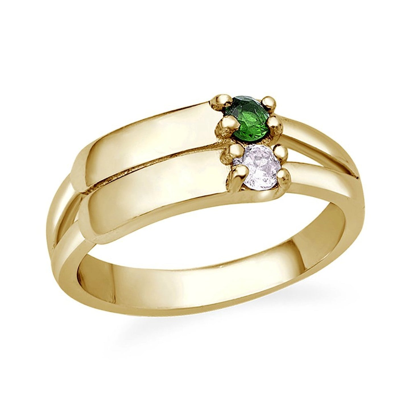 Double Name Ring