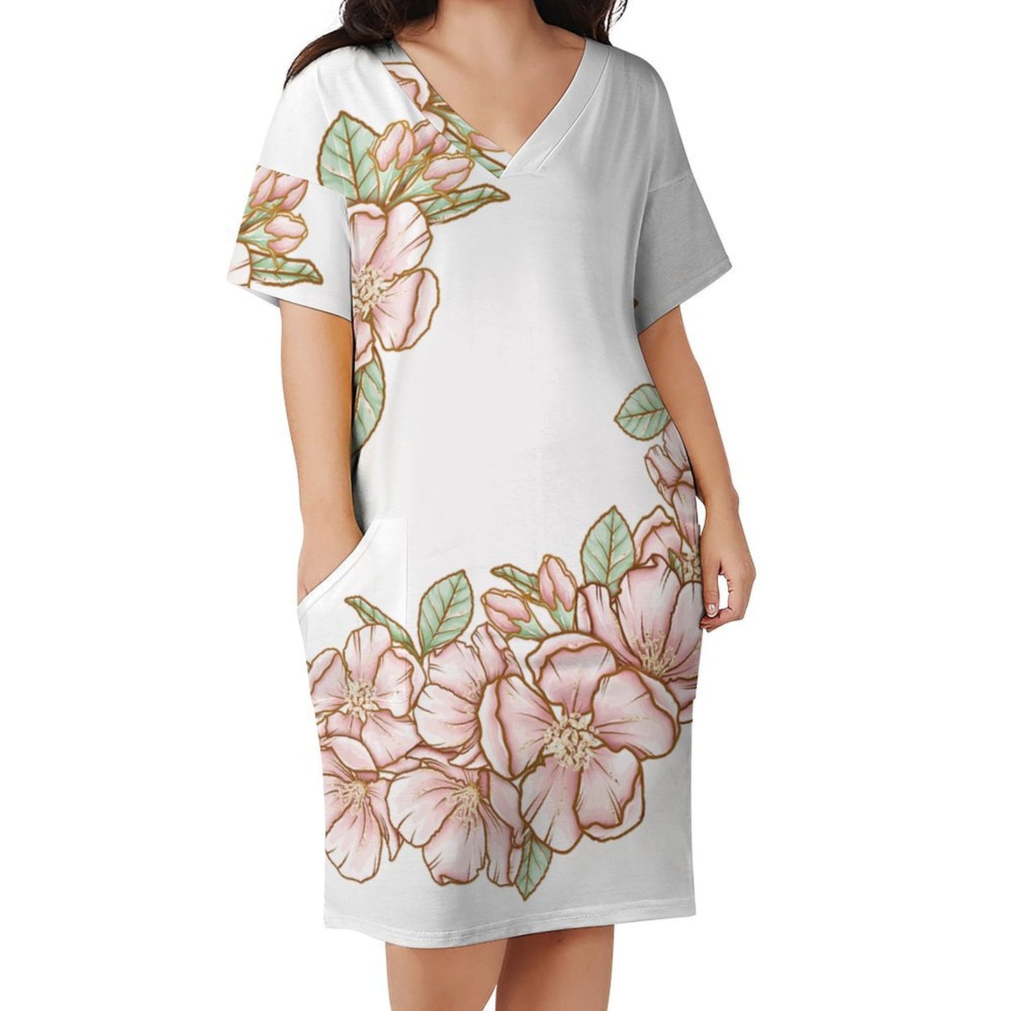 Loose Pocket Dress