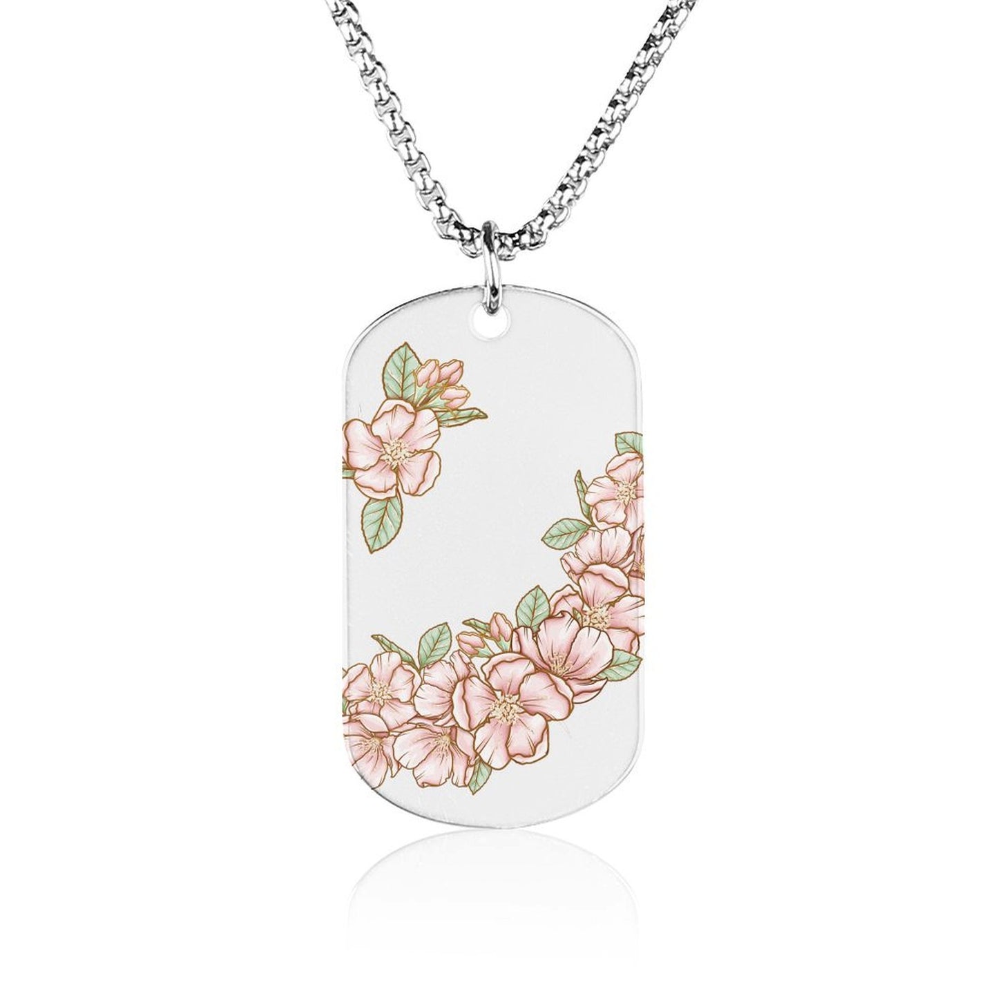 Memorial Necklace Flowers Style 23.6in(60cm)