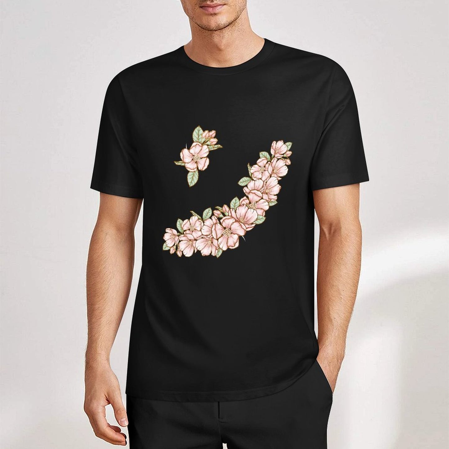 Pure Cotton Short Sleeved T-shirt