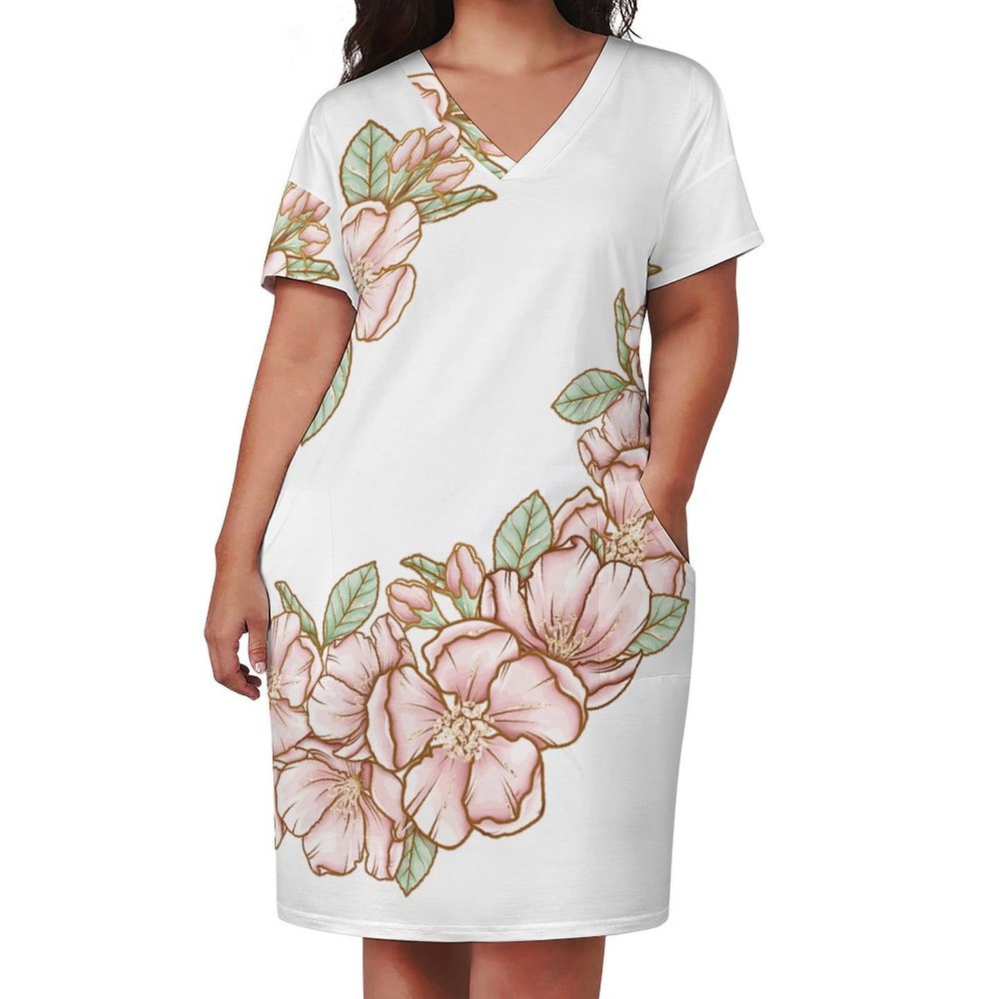 Loose Pocket Dress