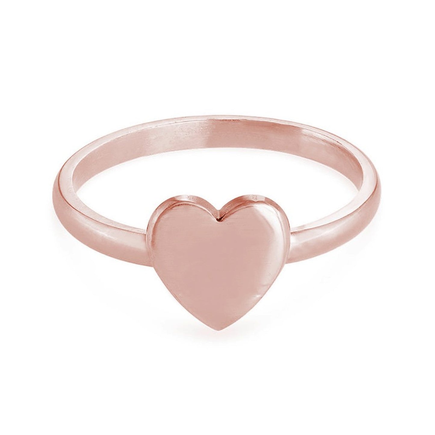 Letter Heart Ring