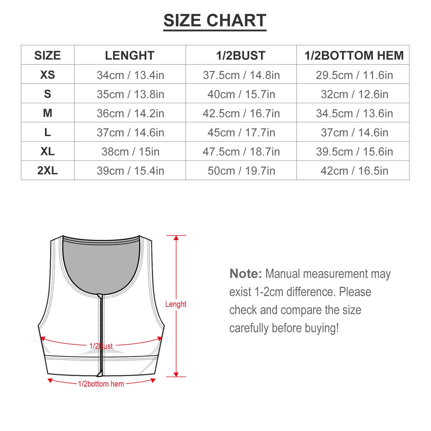 Yoga Zipper Vest