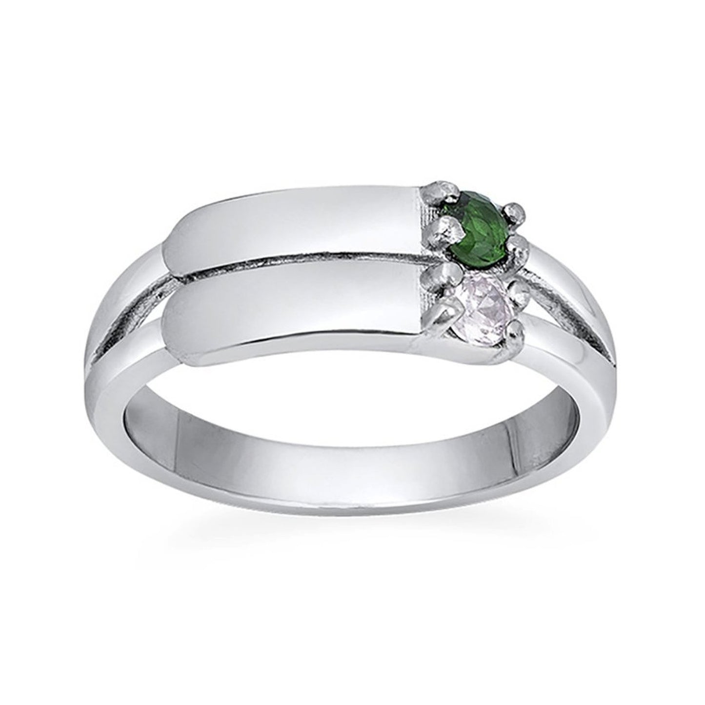 Double Name Ring