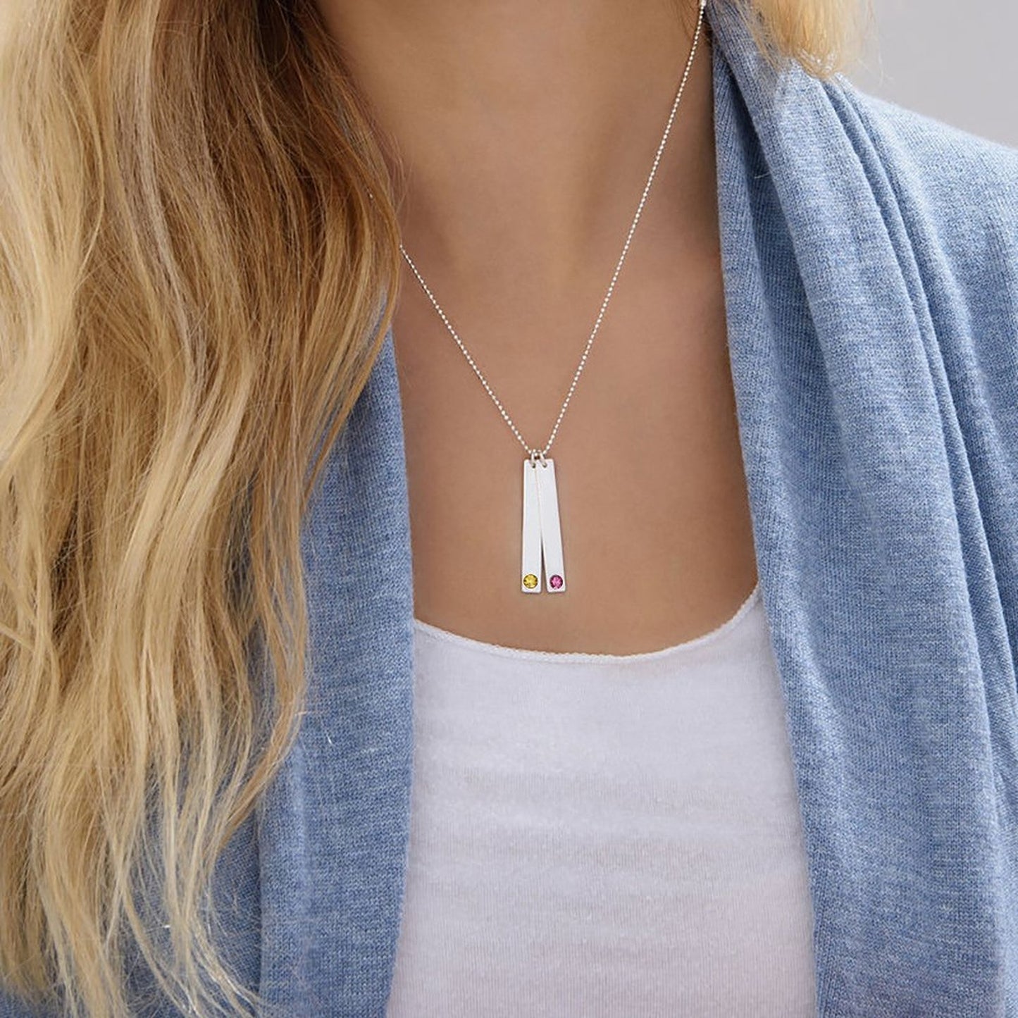 Double Bar Necklace
