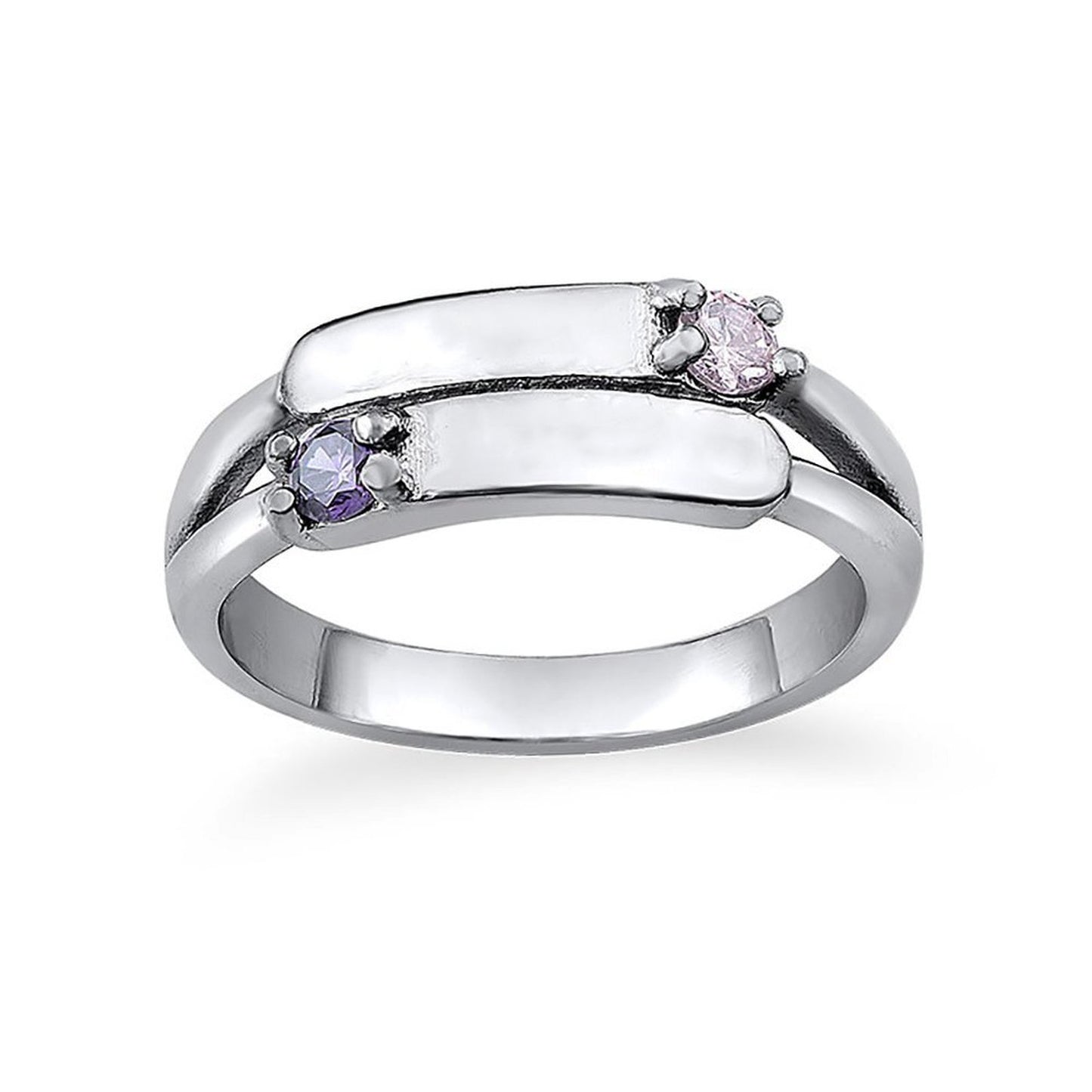 Double Name Ring