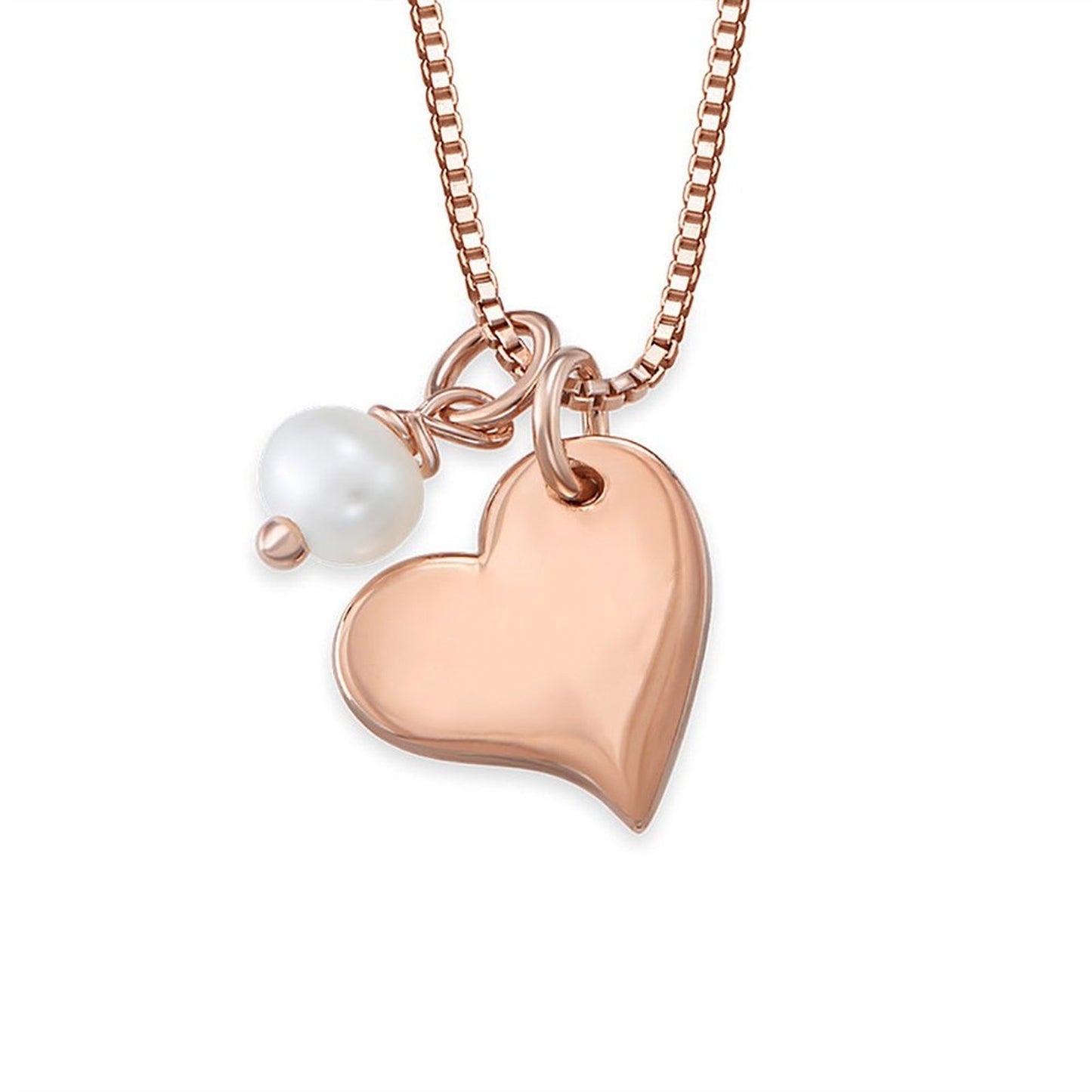 Pearl Heart Necklace
