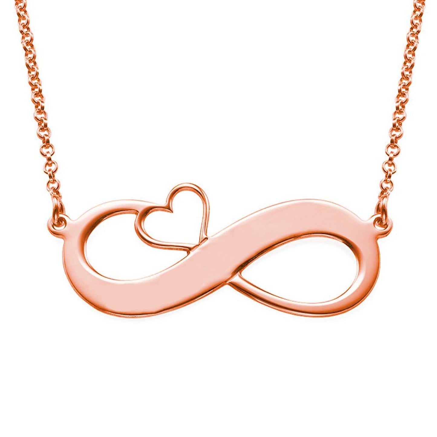 Heart Shaped Infinite Necklace