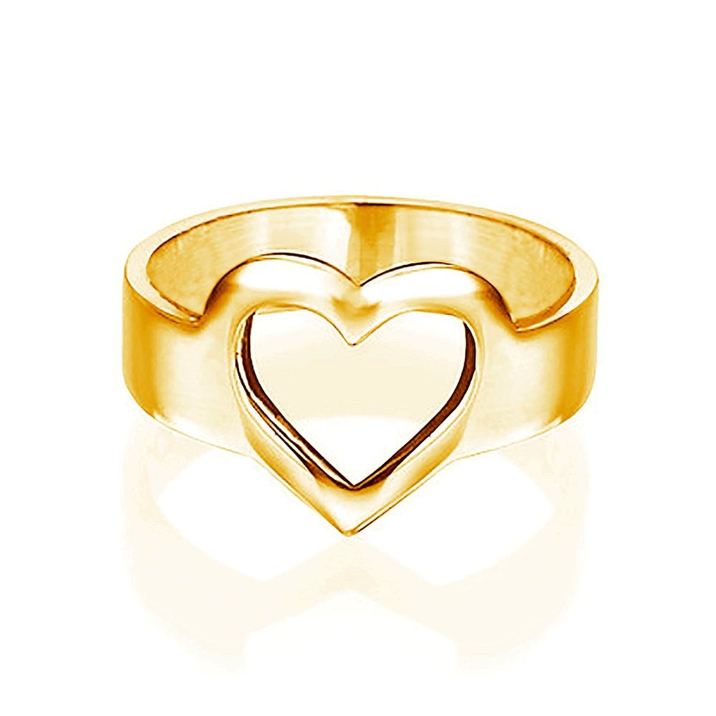 Hollow Heart Ring