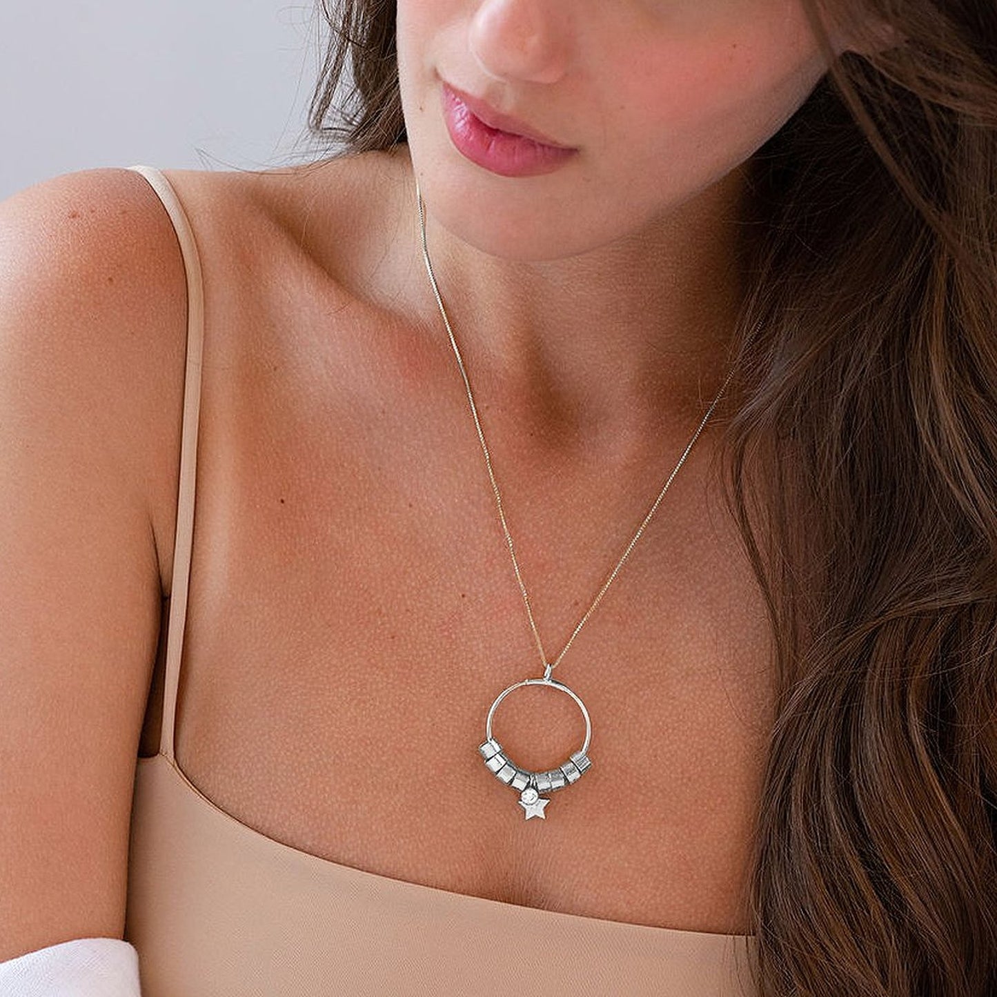 Round Pendant Necklace