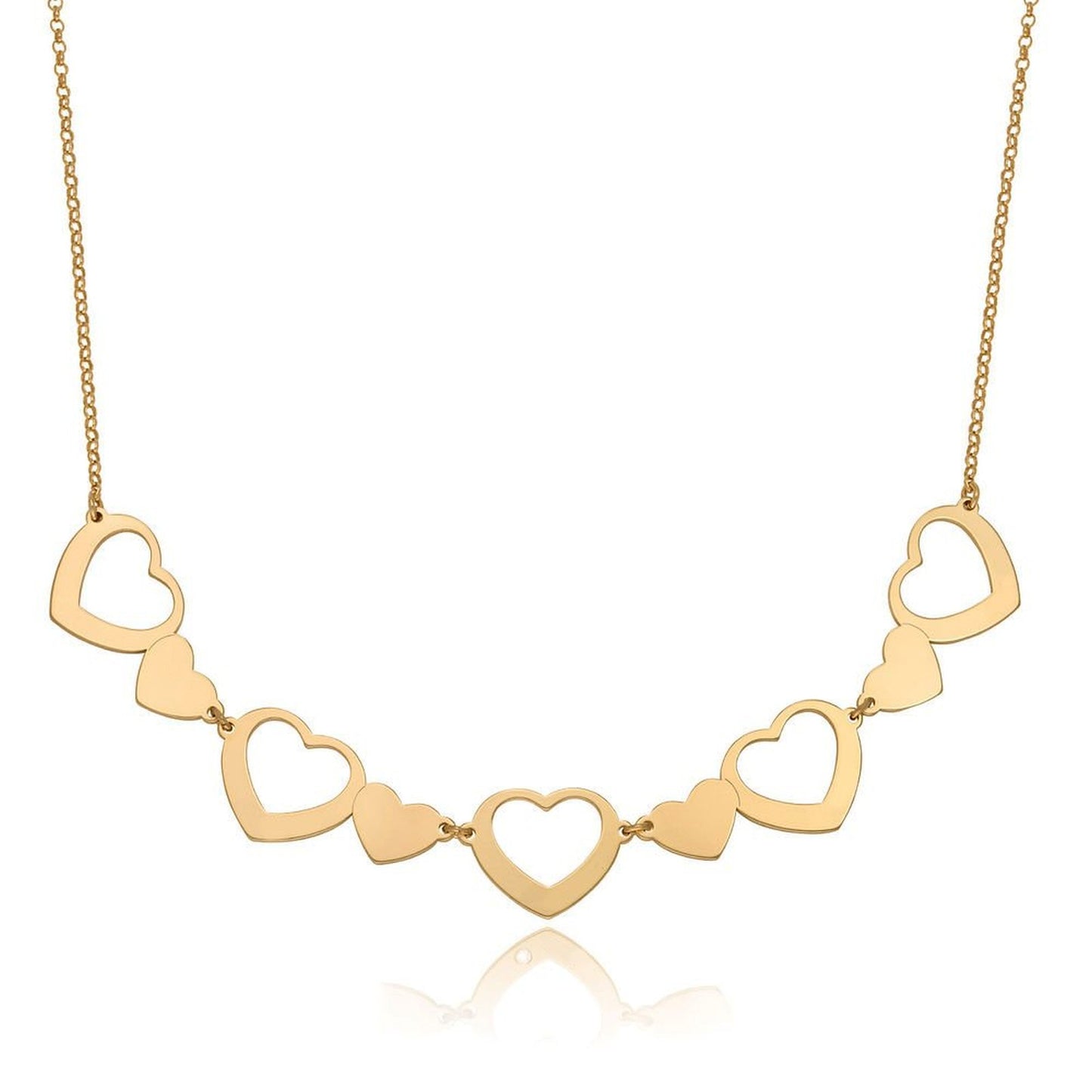 Multi Heart Necklace