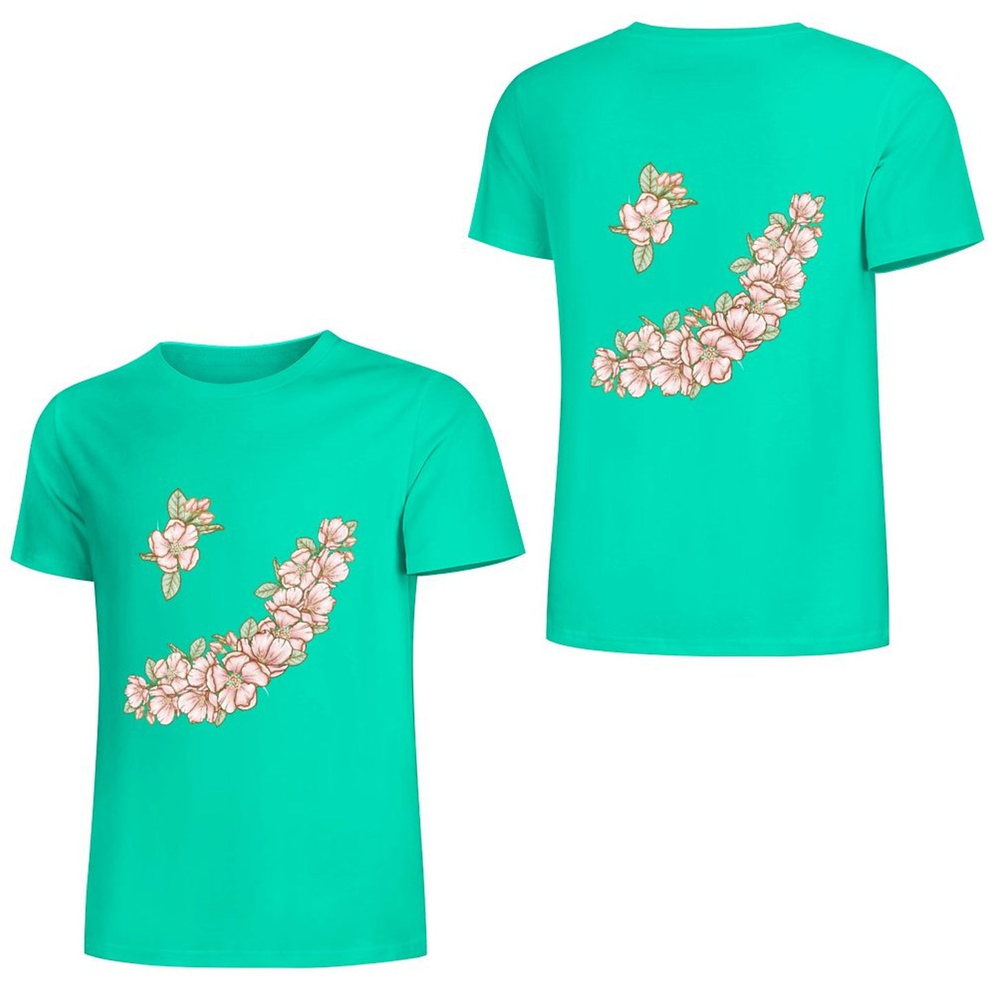 Pure Cotton Short Sleeved T-shirt