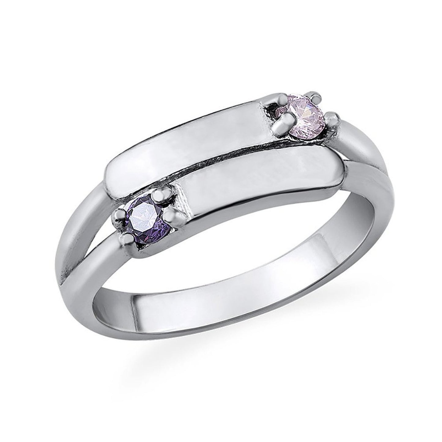 Double Name Ring