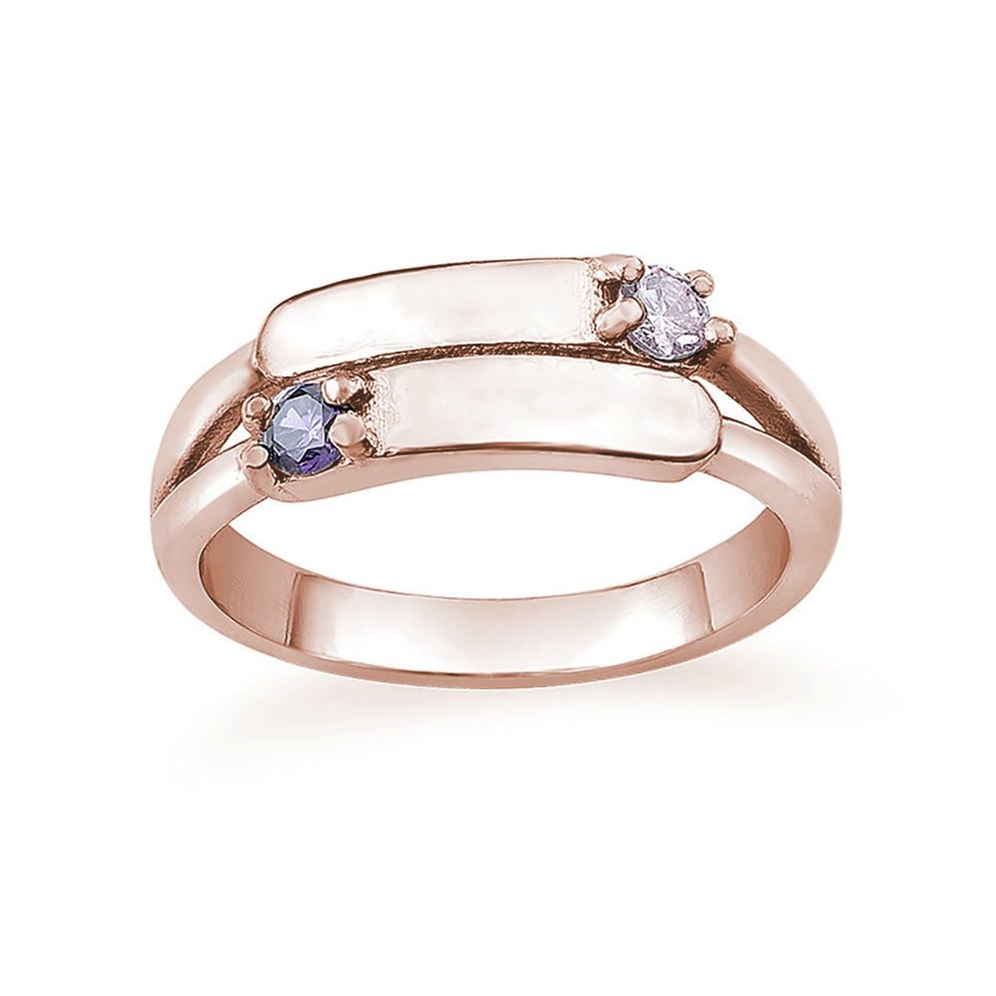 Double Name Ring