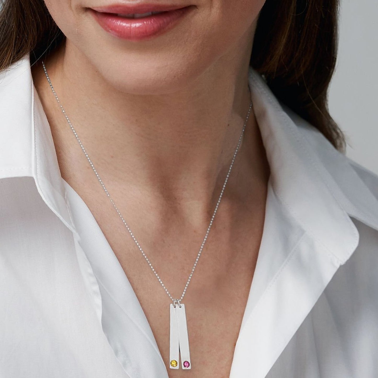 Double Bar Necklace