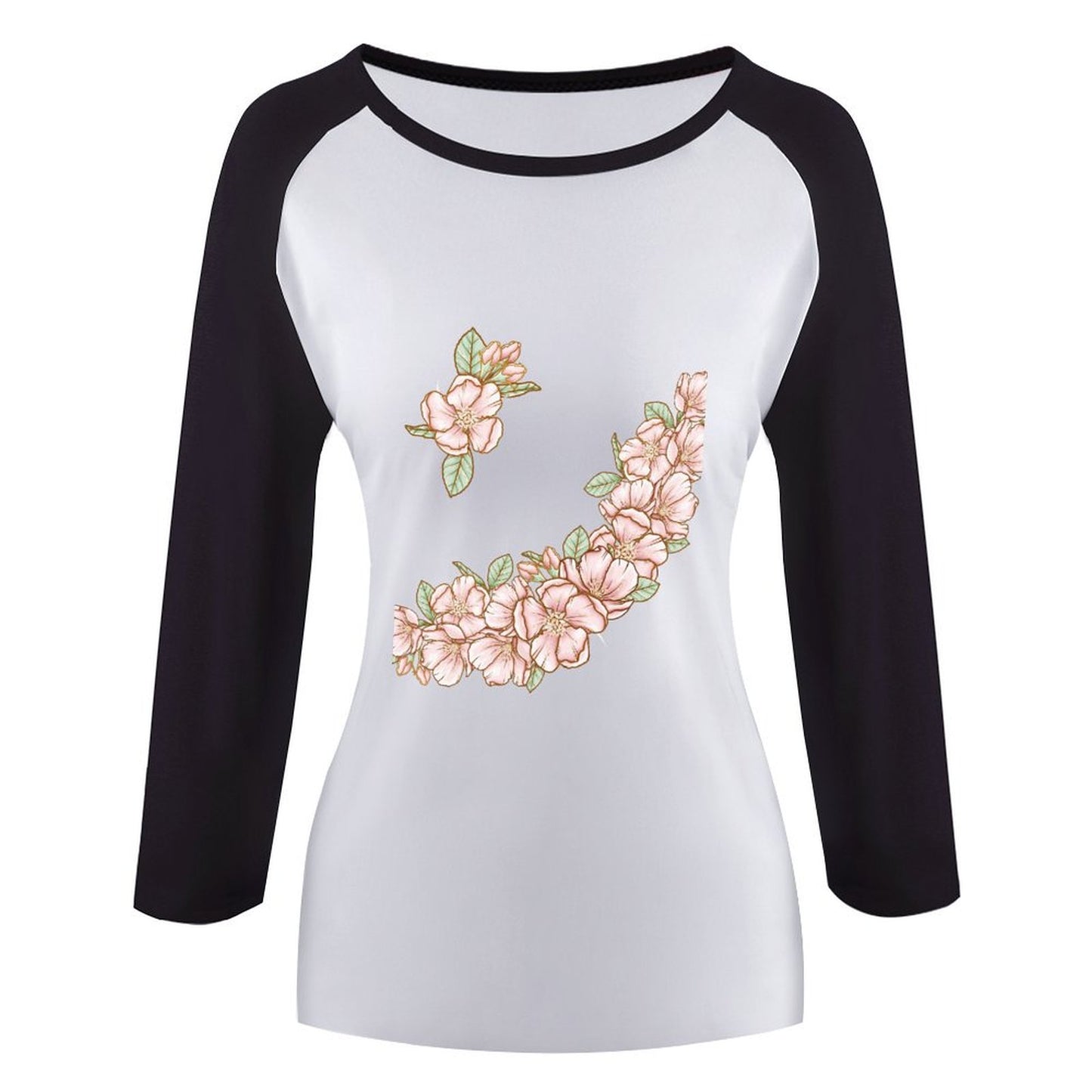 Women's Three Quarter Sleeve T-Shirt