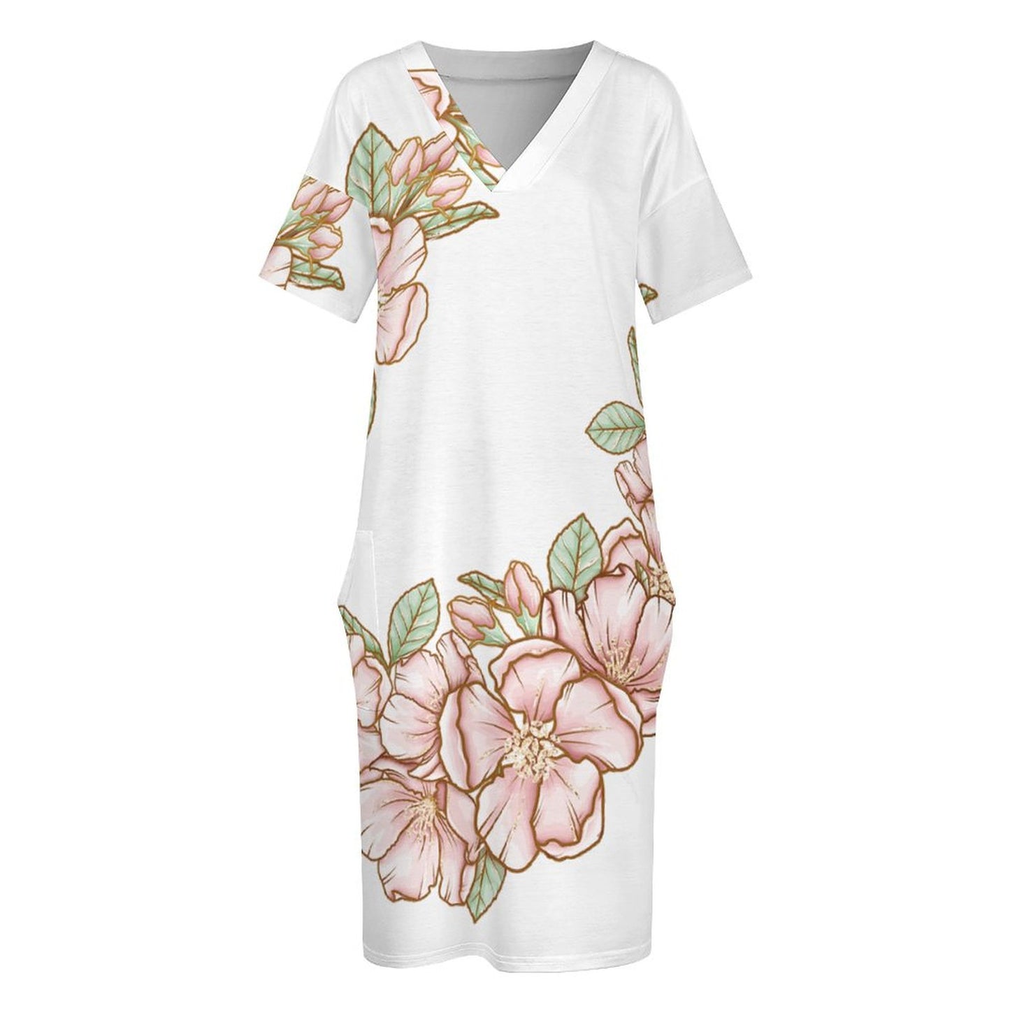 Loose Pocket Dress