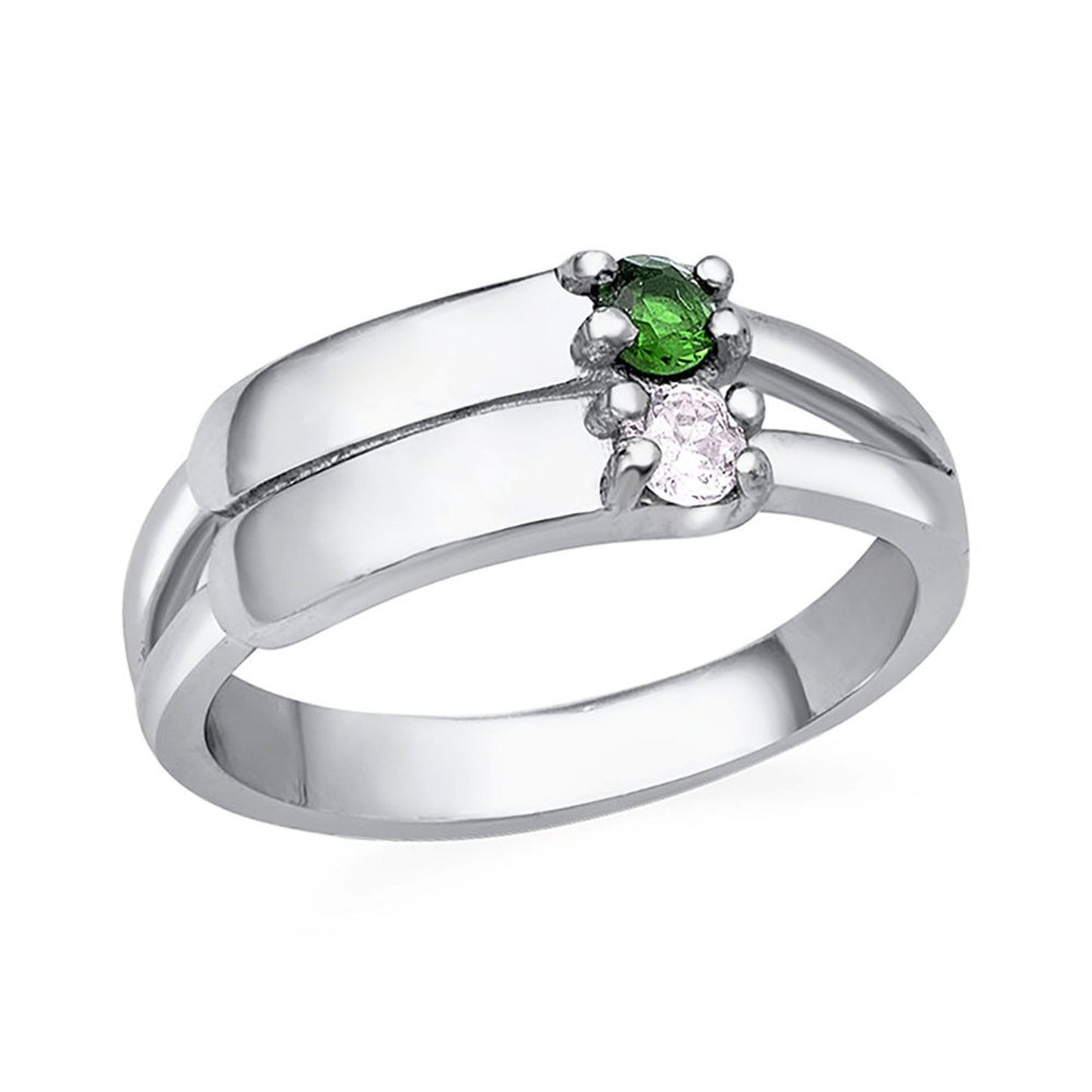 Double Name Ring