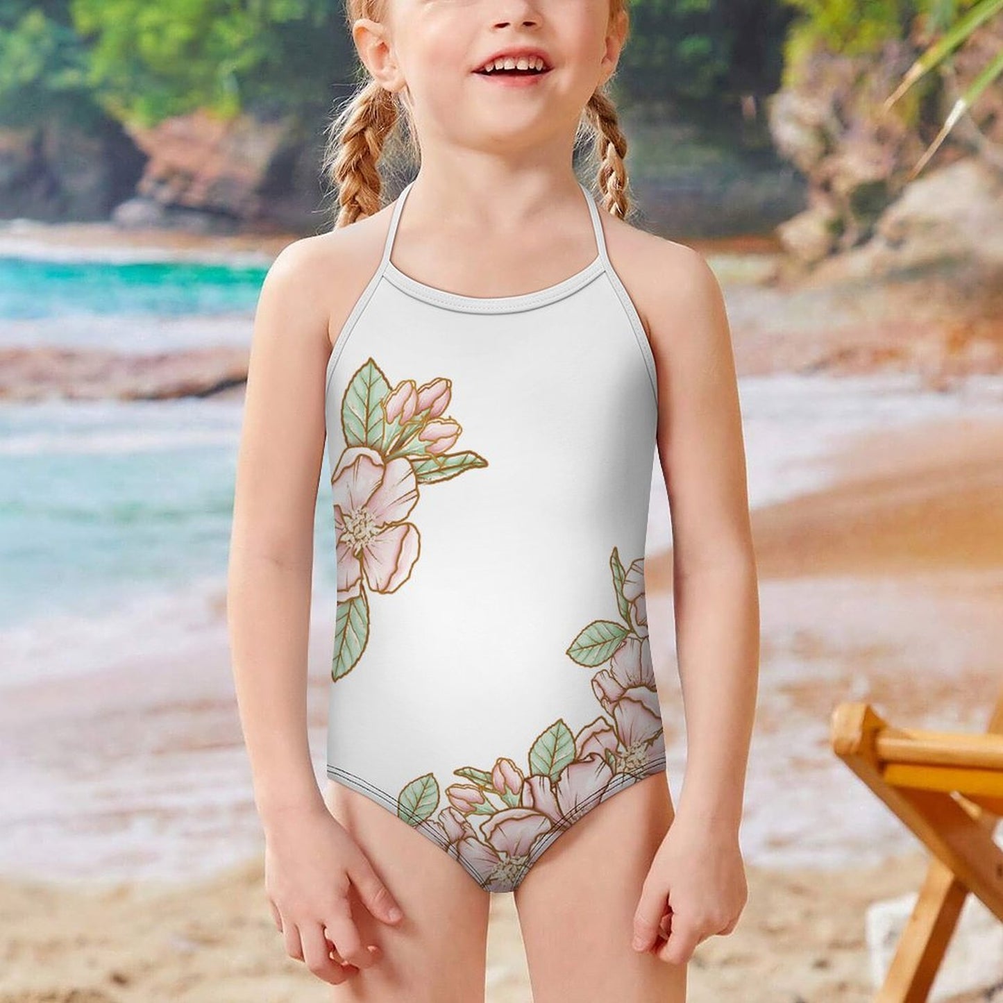 Children's Strap Swimsuit