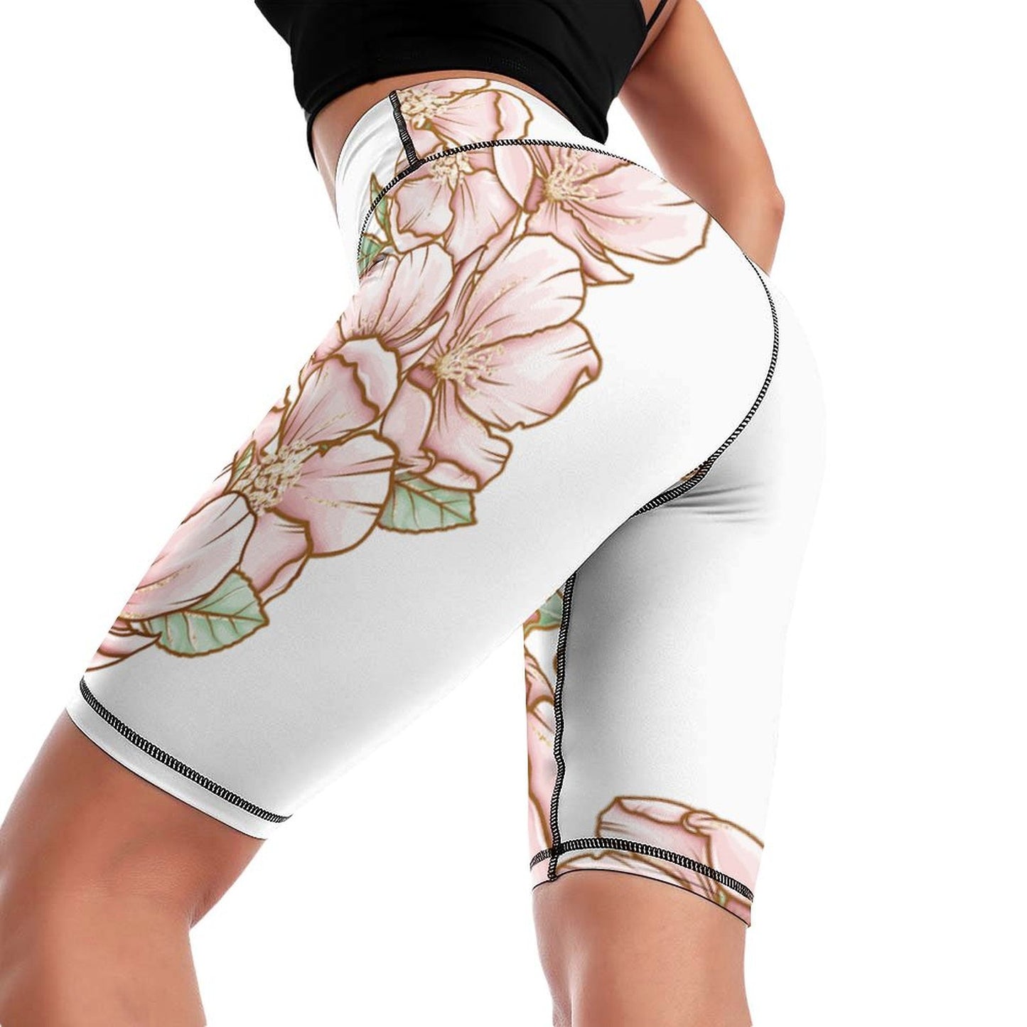 Knee-Length Yoga Shorts