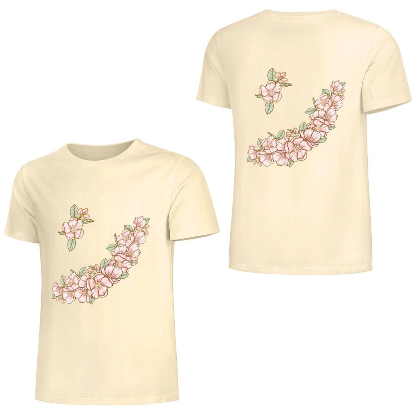 Pure Cotton Short Sleeved T-shirt