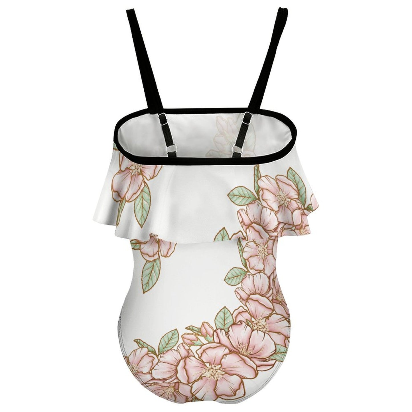 Children's Off-shoulder Swimsuit