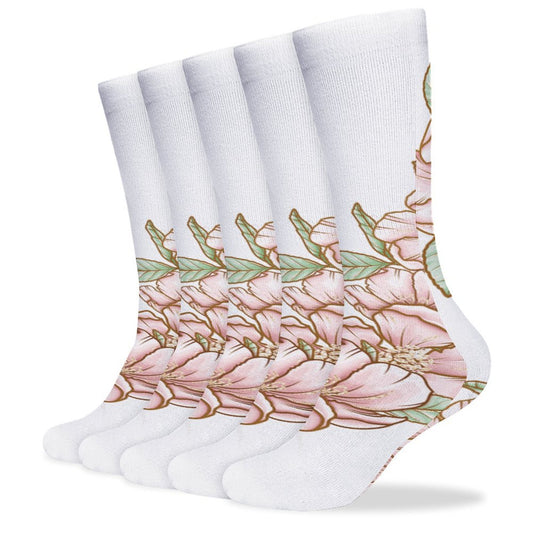 Stockings Flowers Style One Size