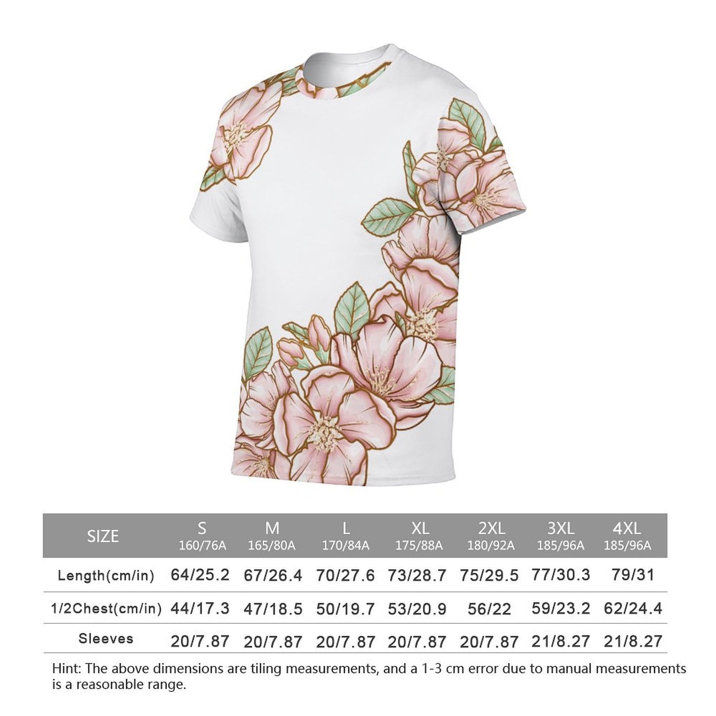 Unisex Short-sleeve Shirt Printed