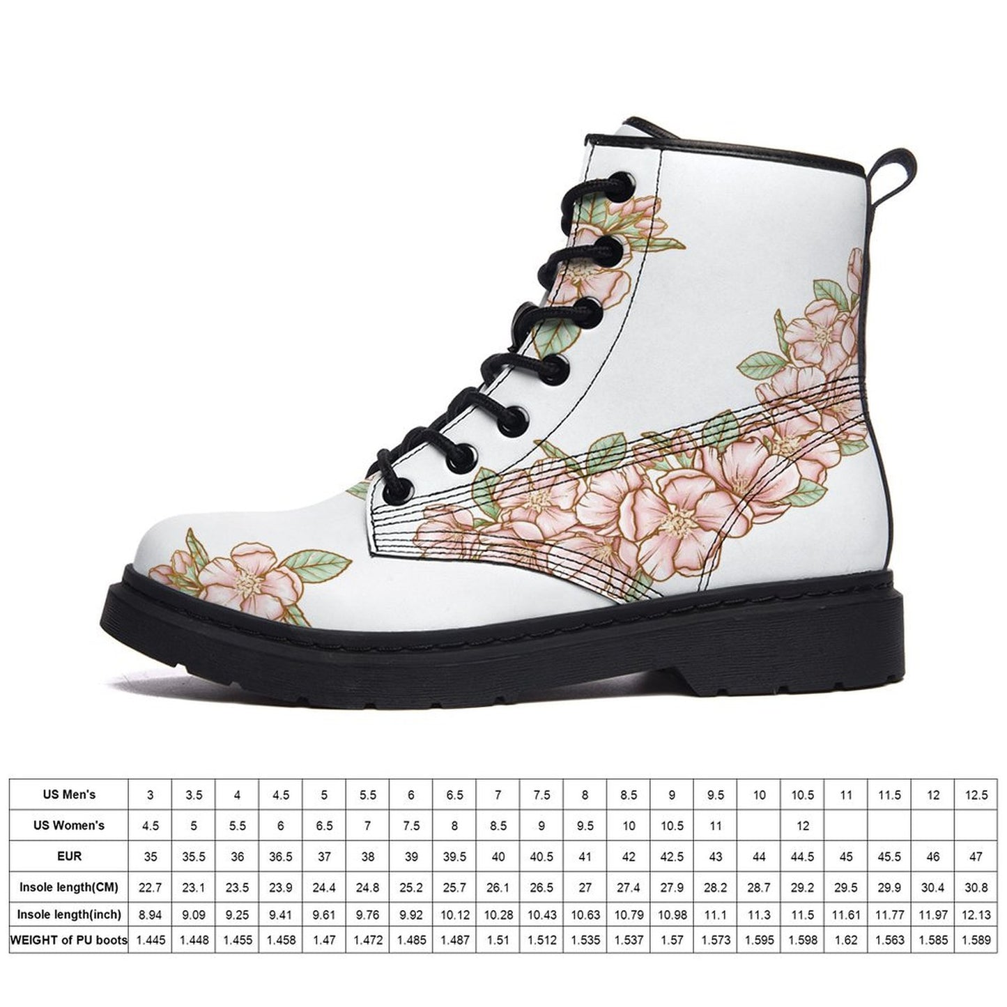 Adult Full-print Boots for Men And Women