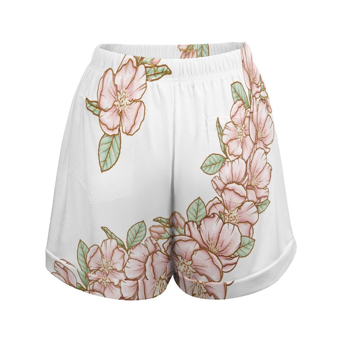 High Waist Loose Shorts