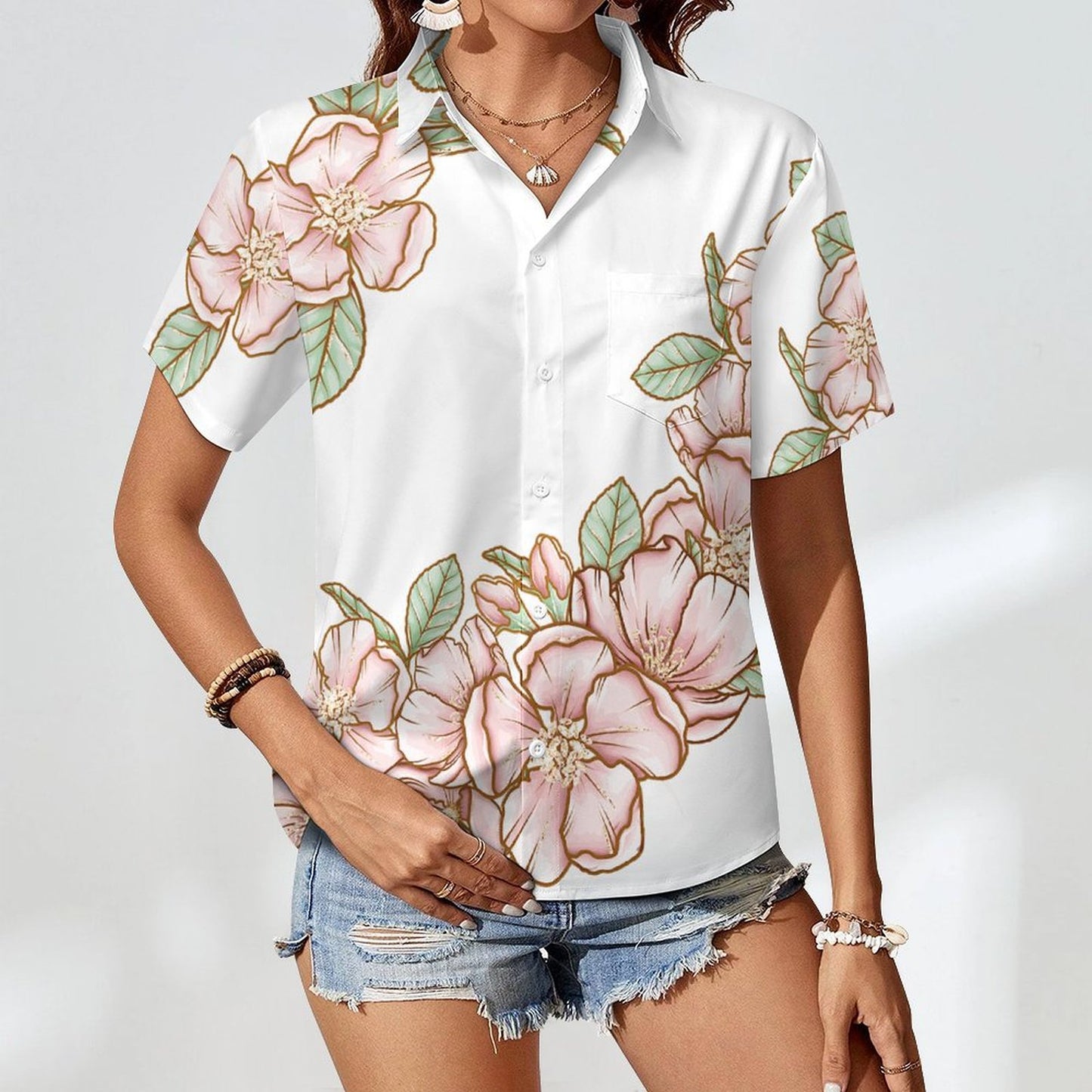 A Short Sleeved Shirt