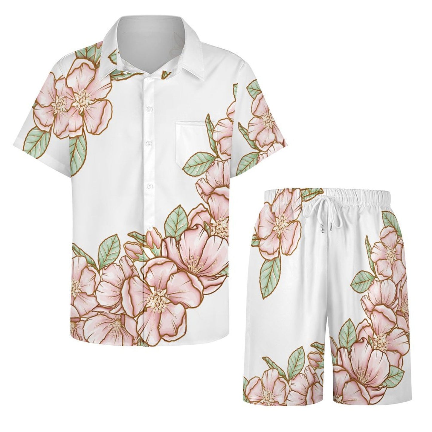 Short Sleeved Shirt Set