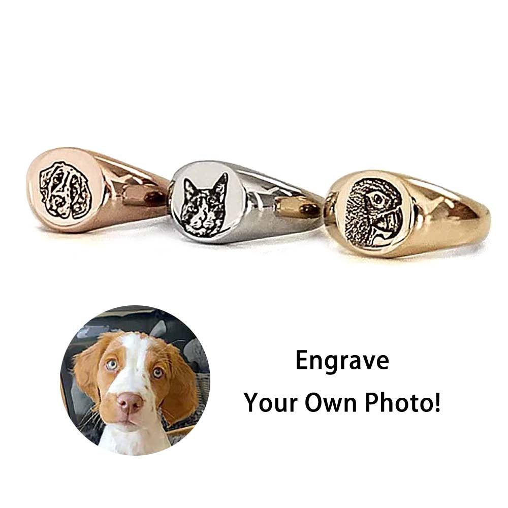 Pet Portrait Ring
