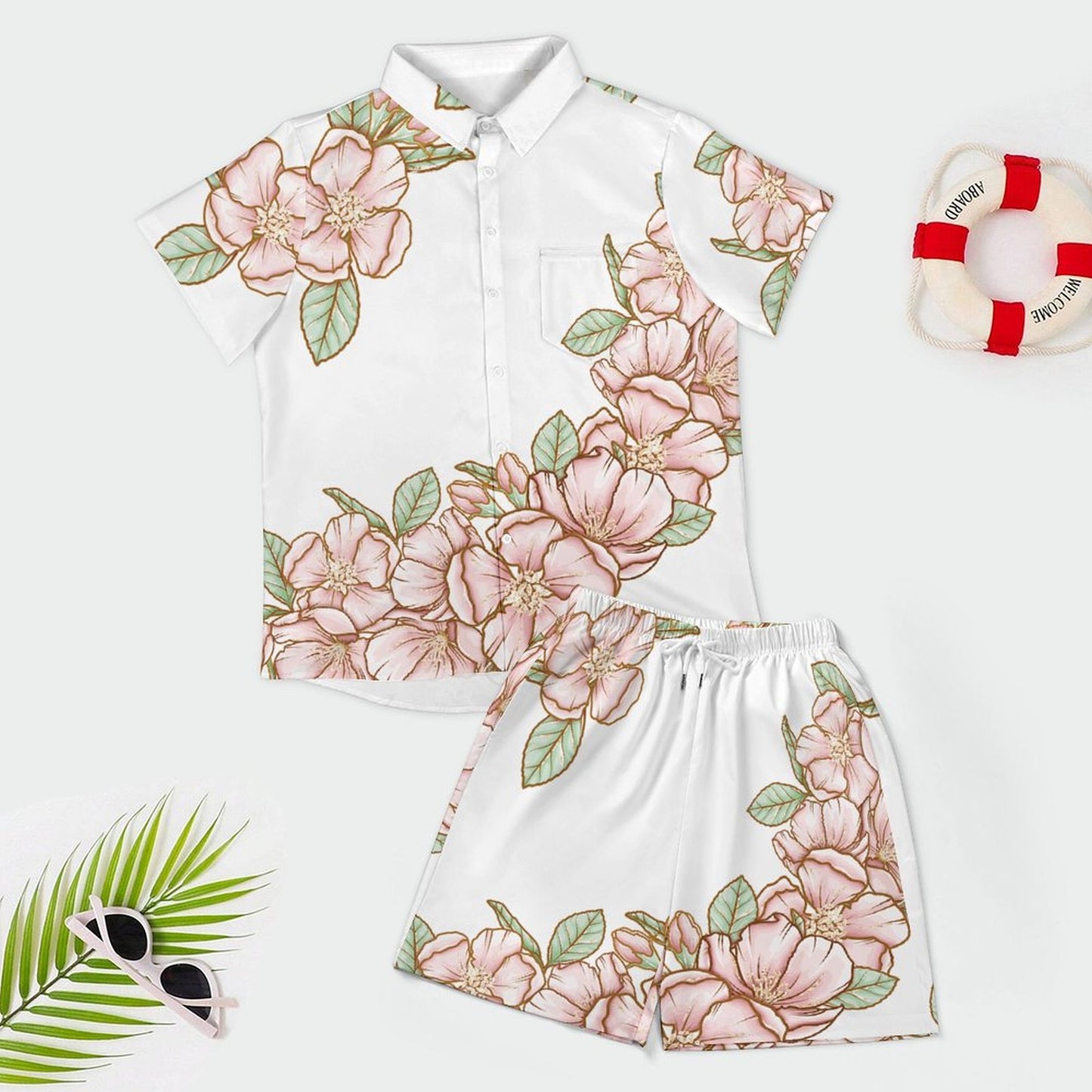 Short Sleeved Shirt Set