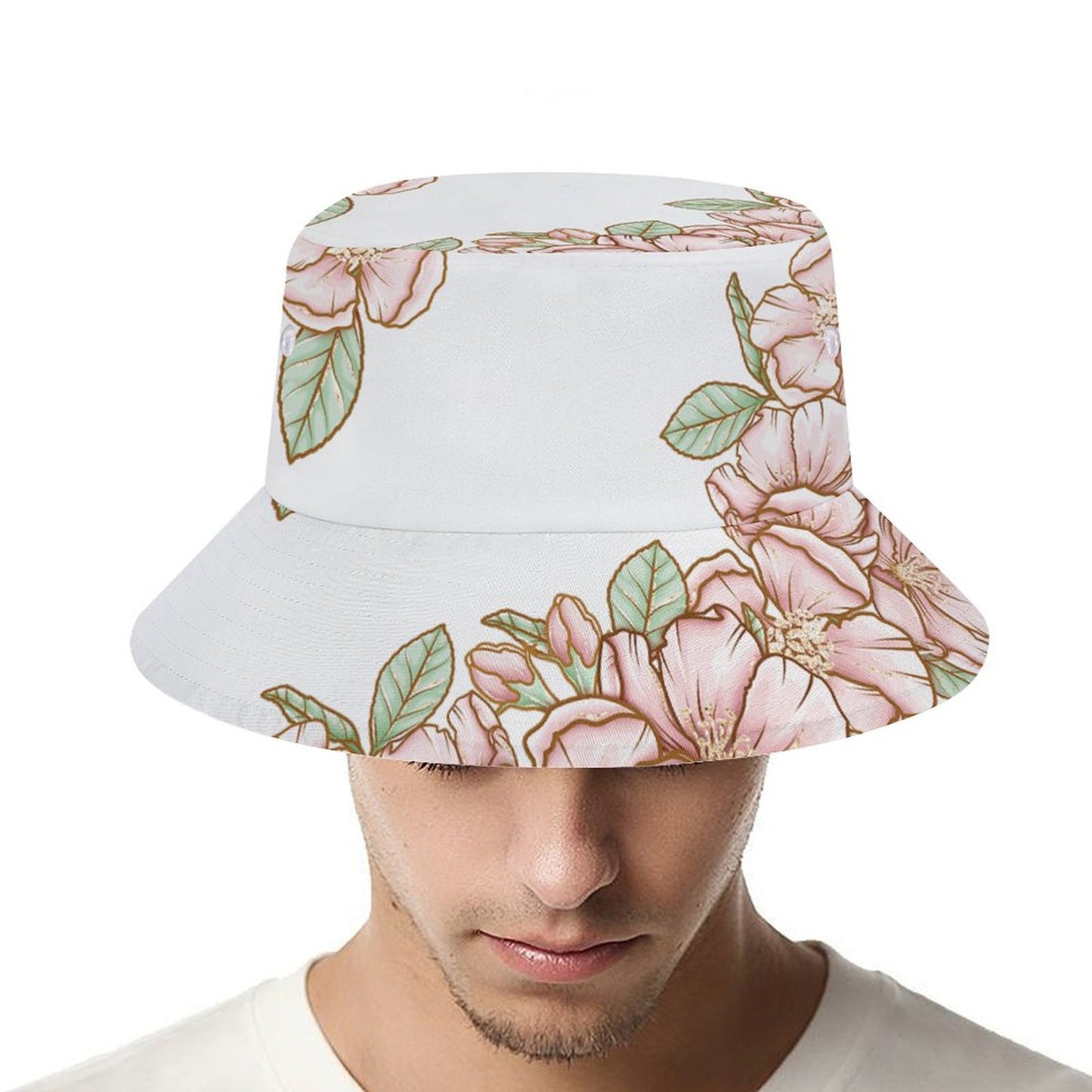 Bucket Hat Flowers Style 62x9x7cm