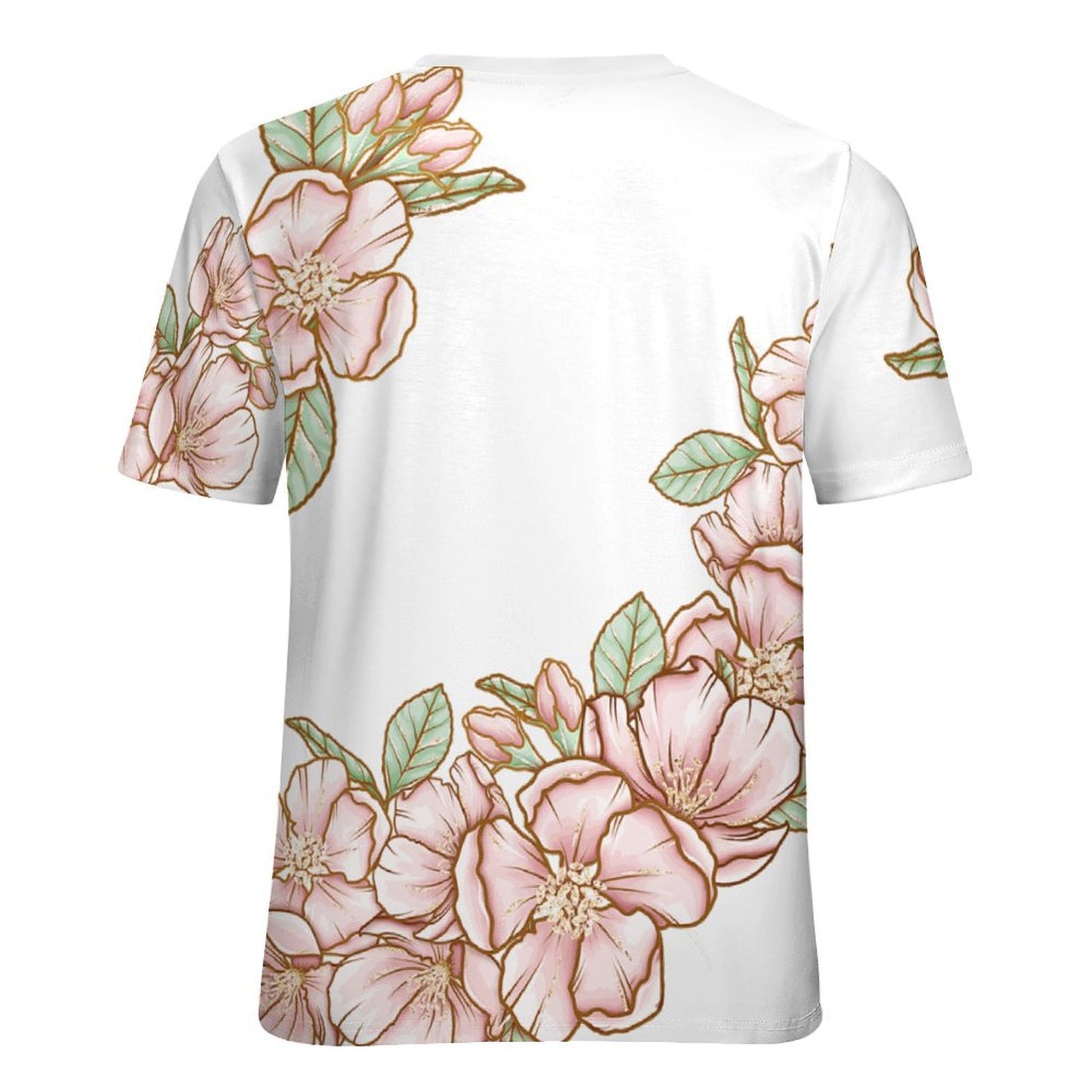 Full Print T-shirt Flowers
