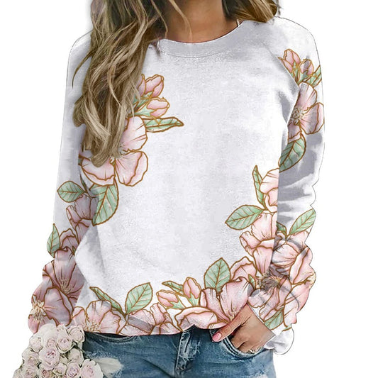 Raglan Round Neck Sweater