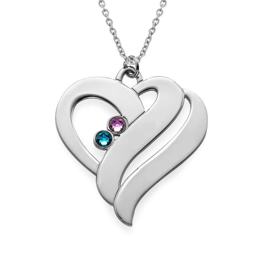 Two Hearts Necklace