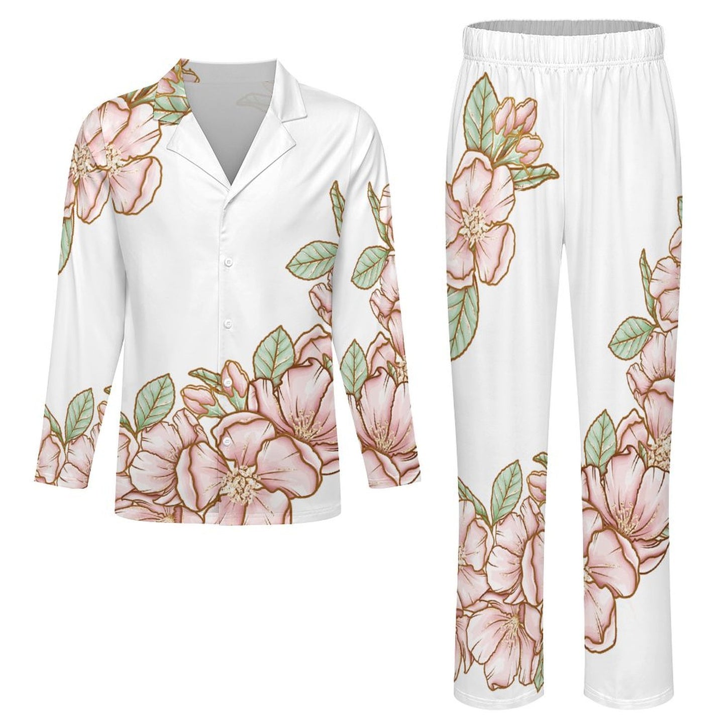 Long Sleeved Pajama Set