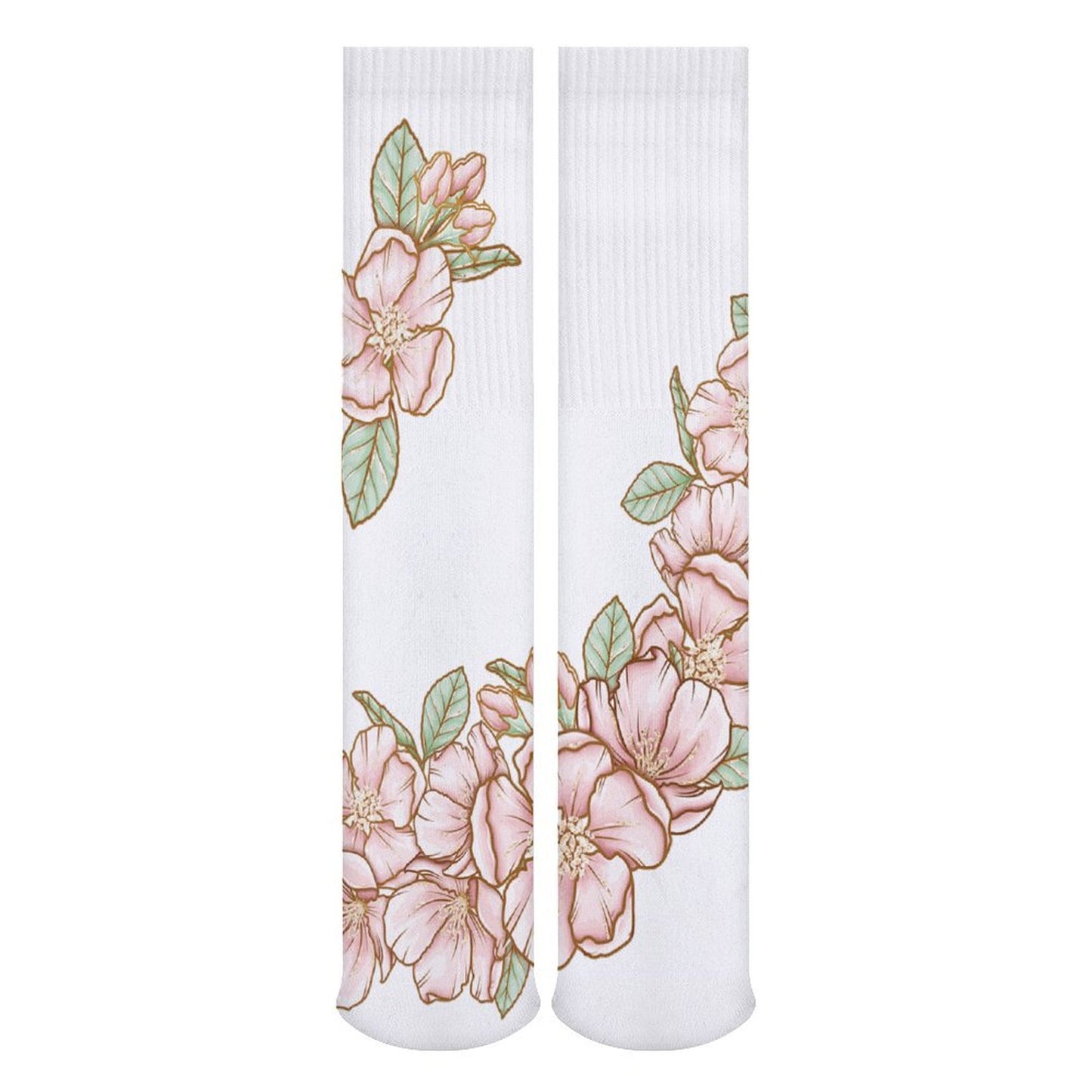 Stockings Flowers Style One Size