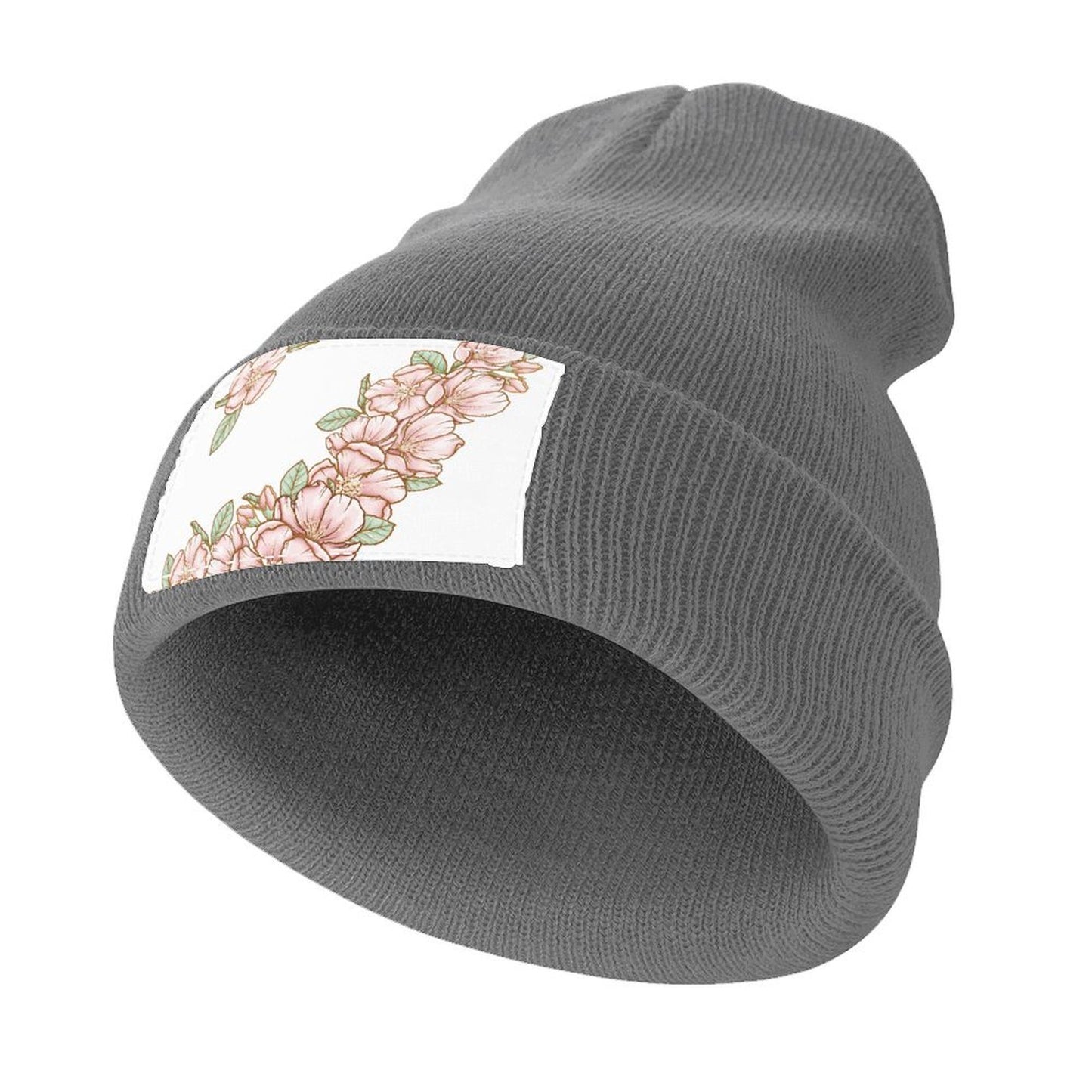 Knitted Cap Flowers